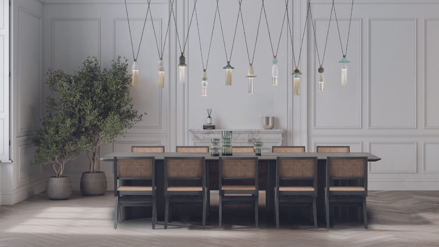 Pendant lamp NAPPE N6