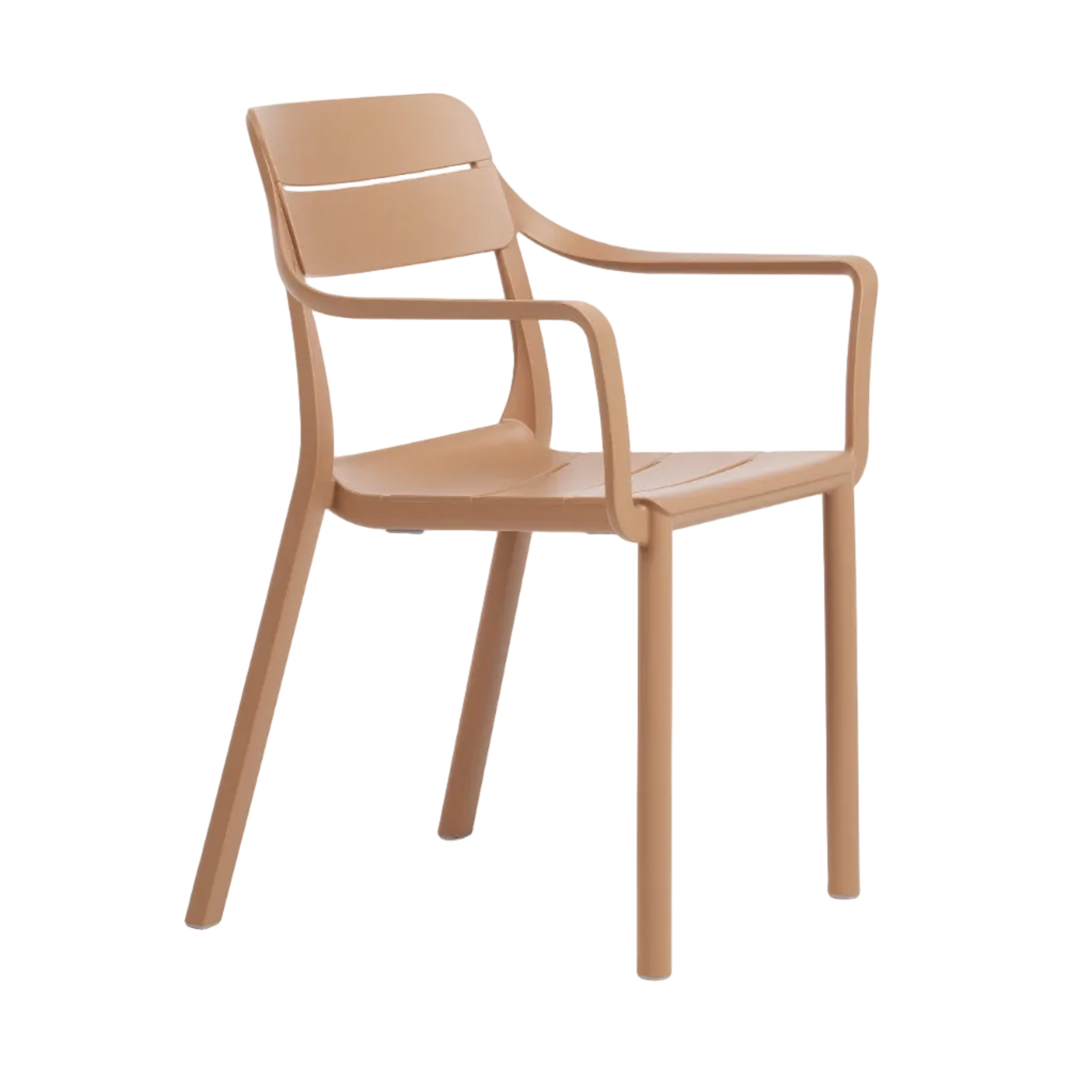 CASSIA Cappuccino Outdoor Chair with Armrests