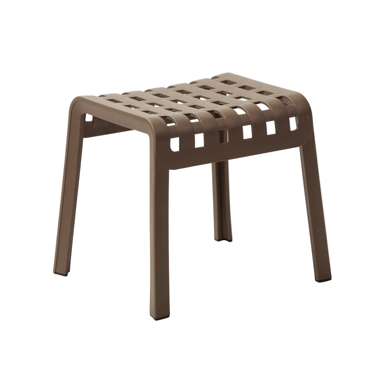 Outdoor Footrest POGGIO brown