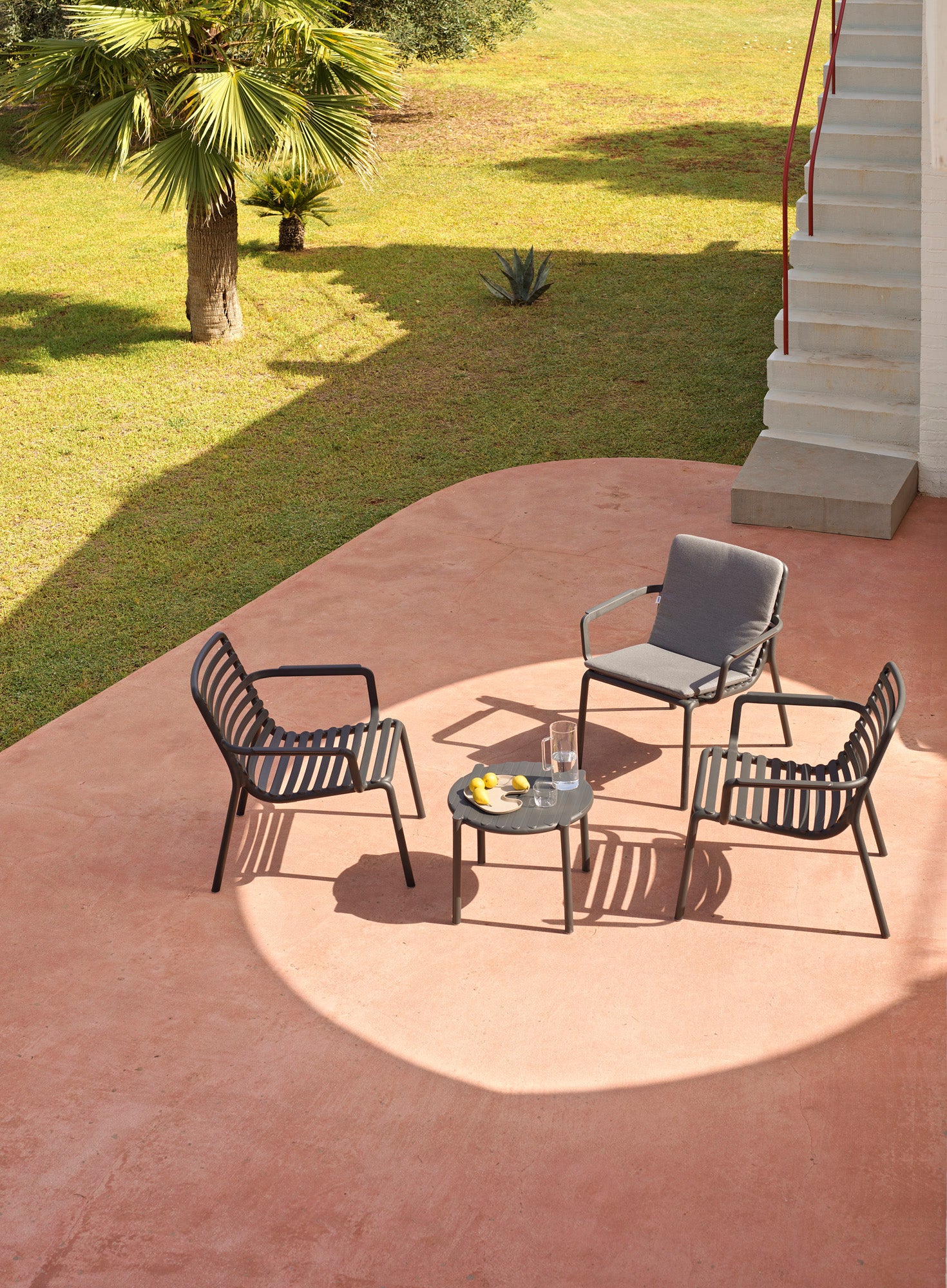 Outdoor Armchair DOGA Anthracite