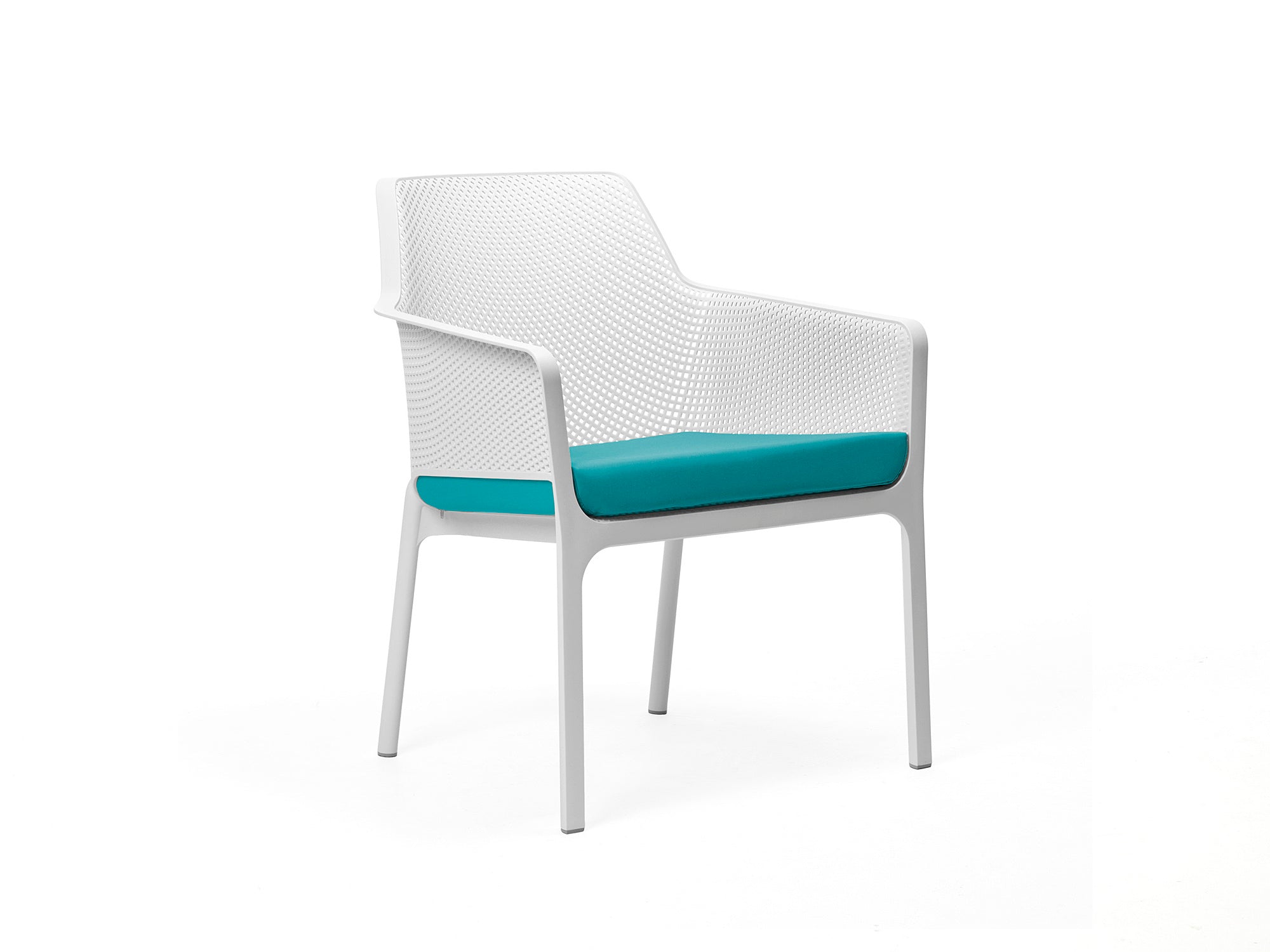 NET RELAX outdoor armchair white