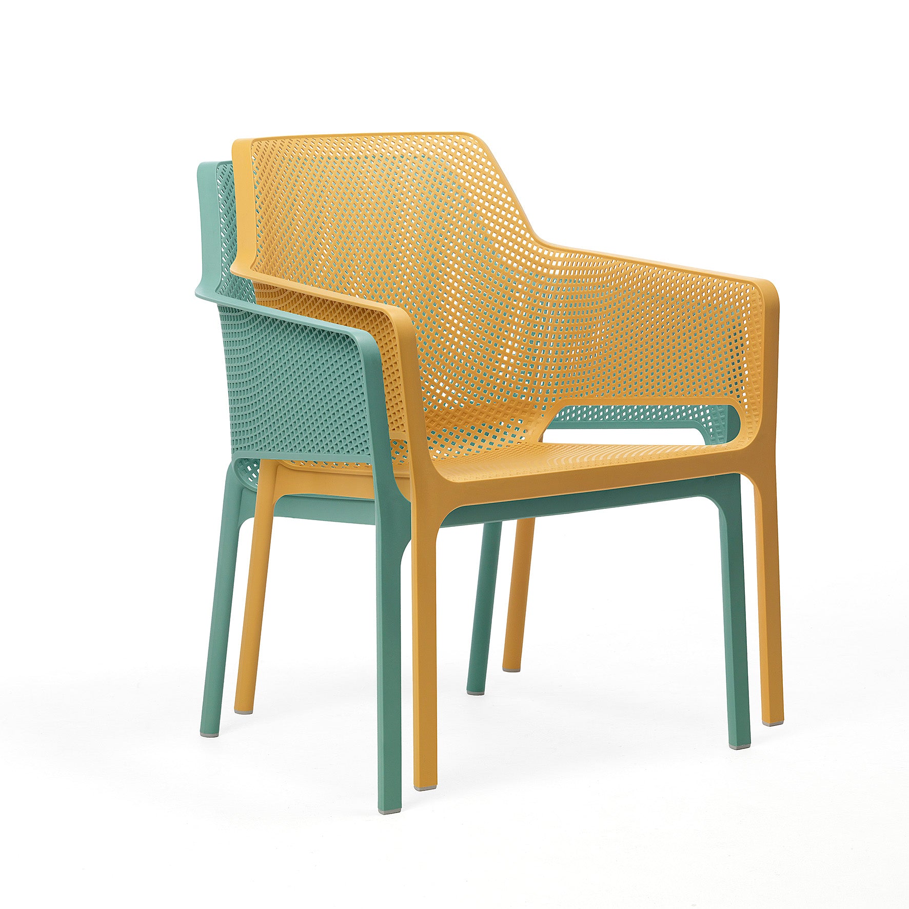Turquoise Outdoor Armchair NET RELAX