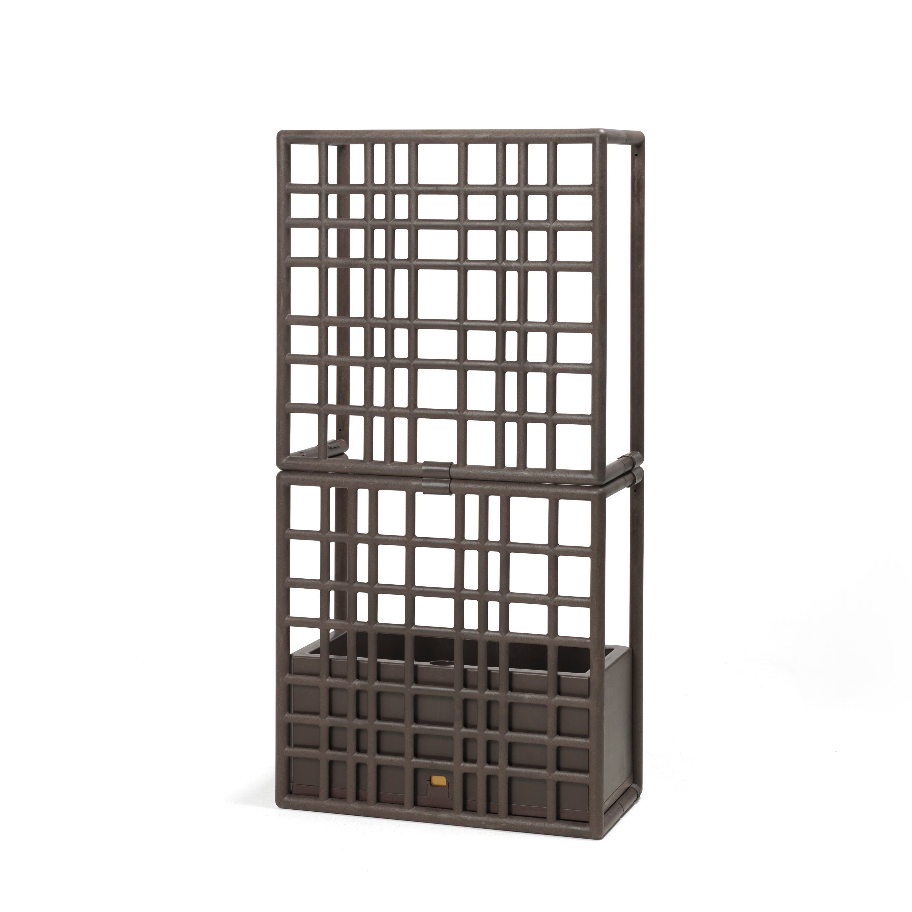 SIPARIO Earthy Brown Outdoor Modular System with Planter