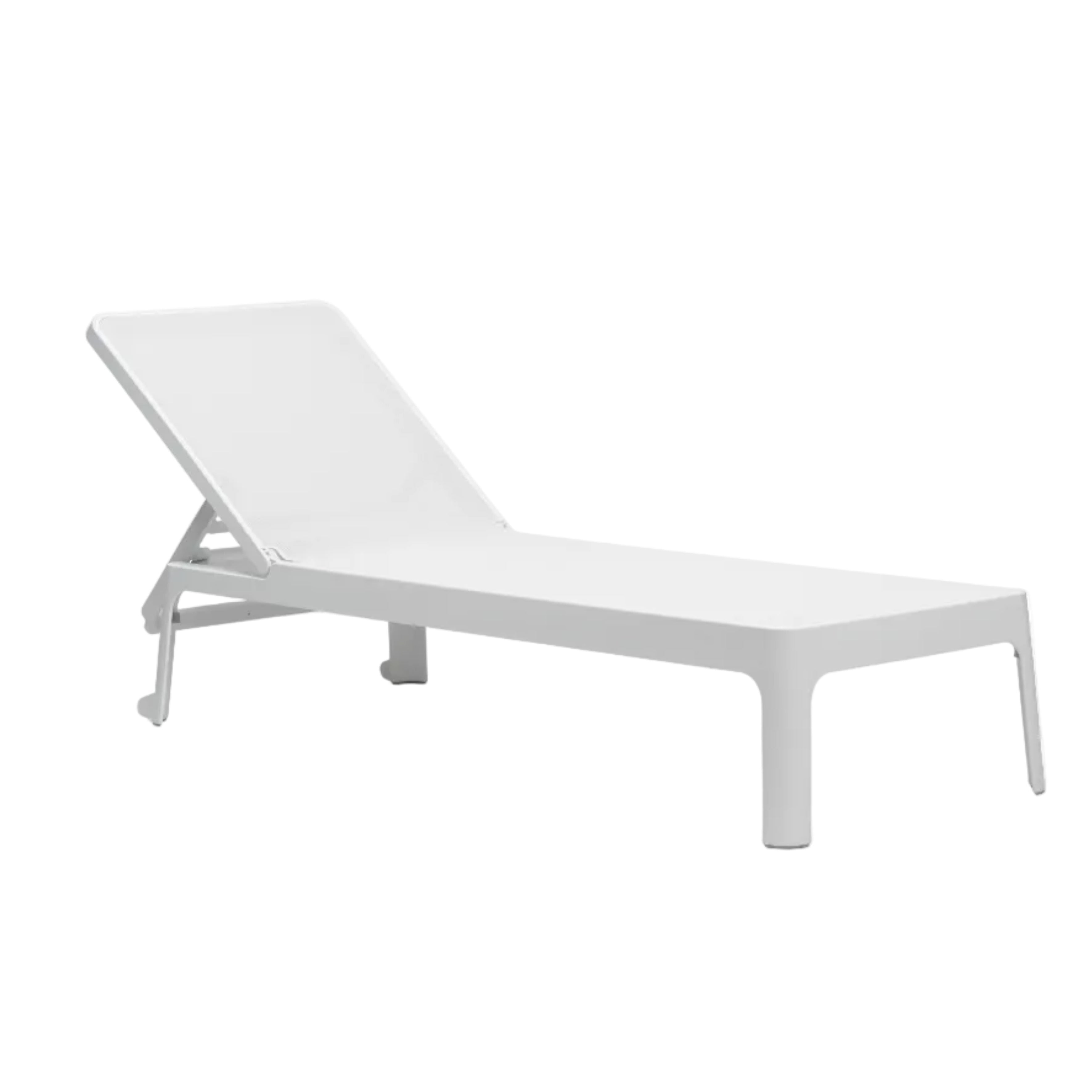 White PLANO Outdoor Lounger