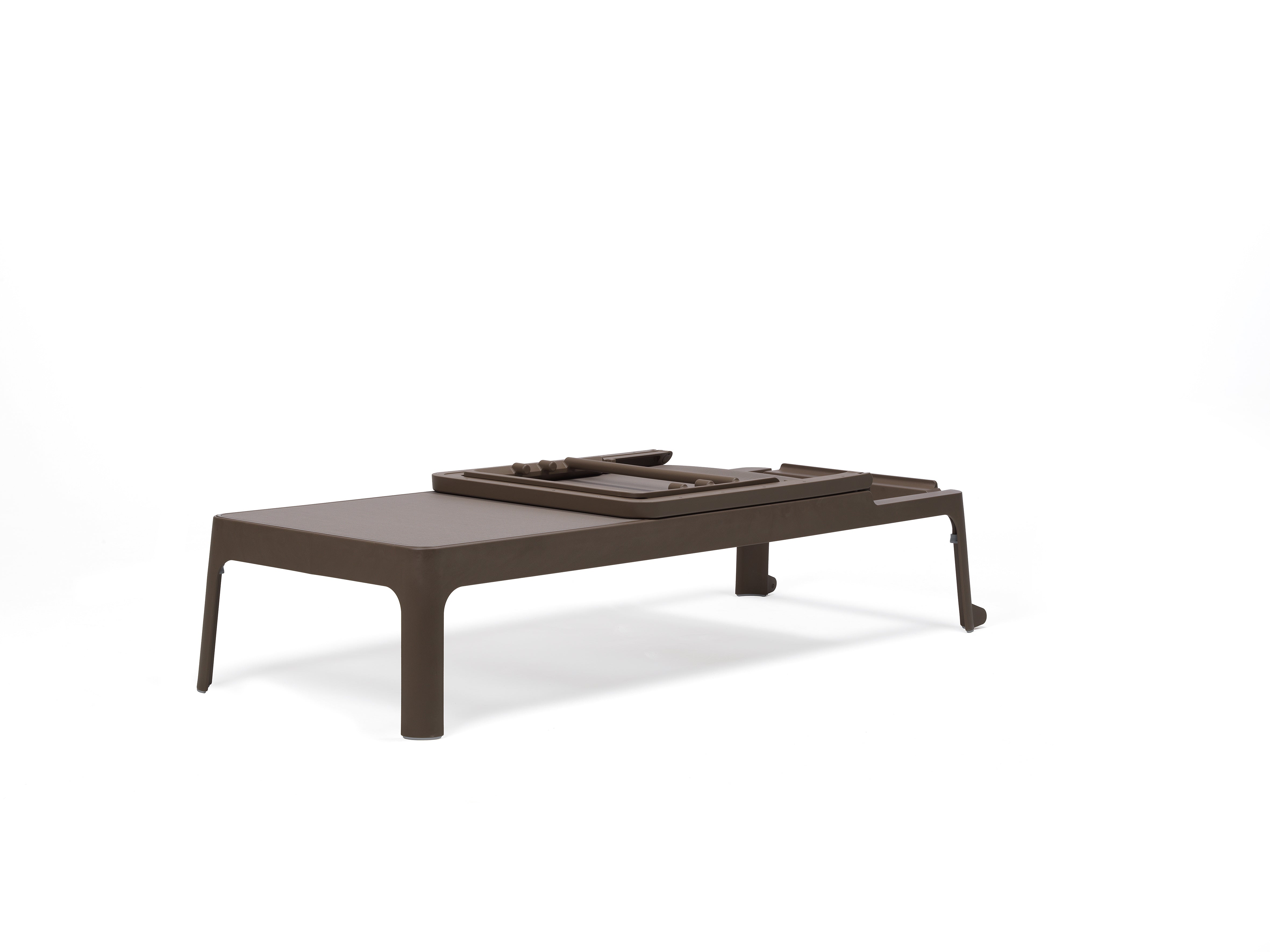 Outdoor Lounger PLANO Brown