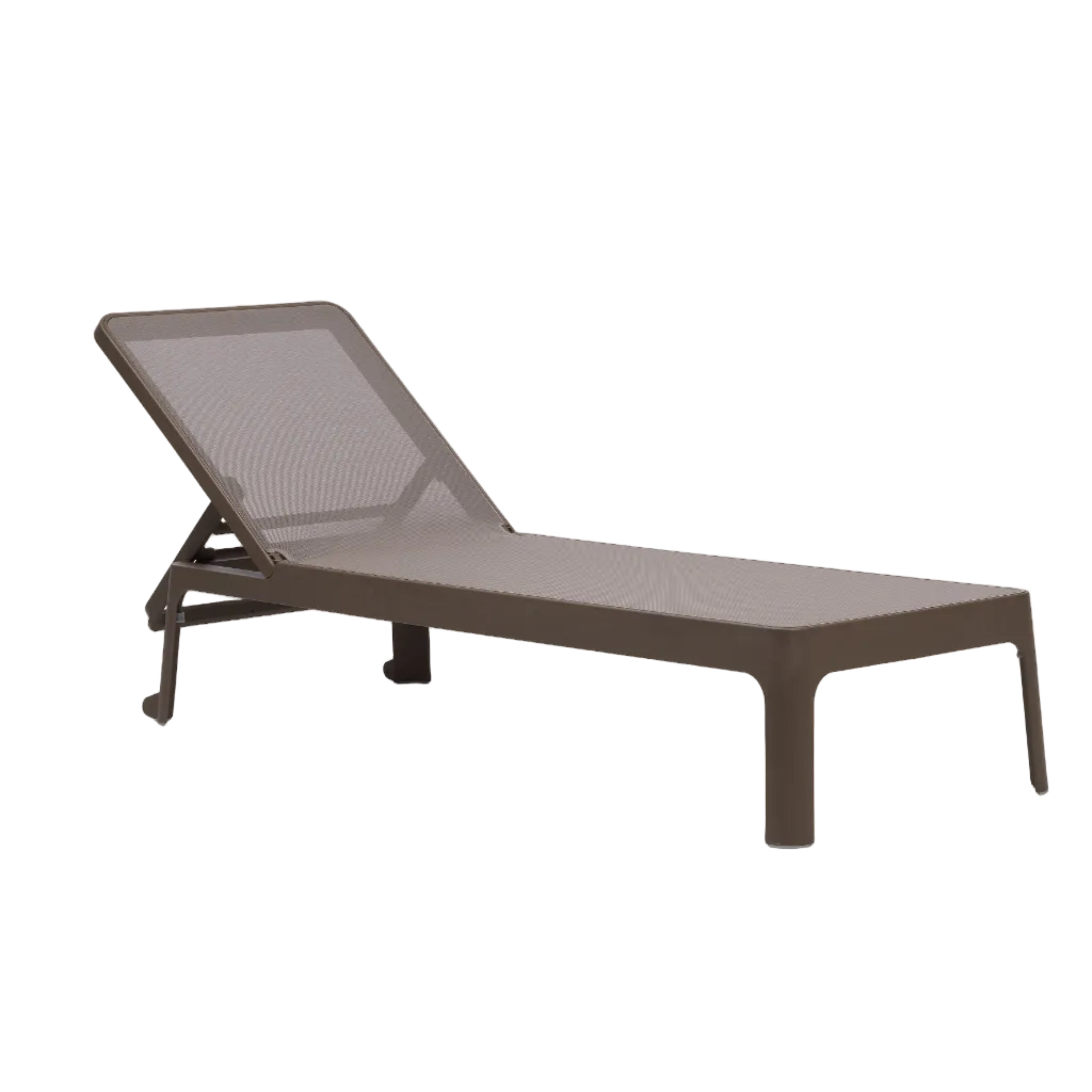 Outdoor Lounger PLANO Brown