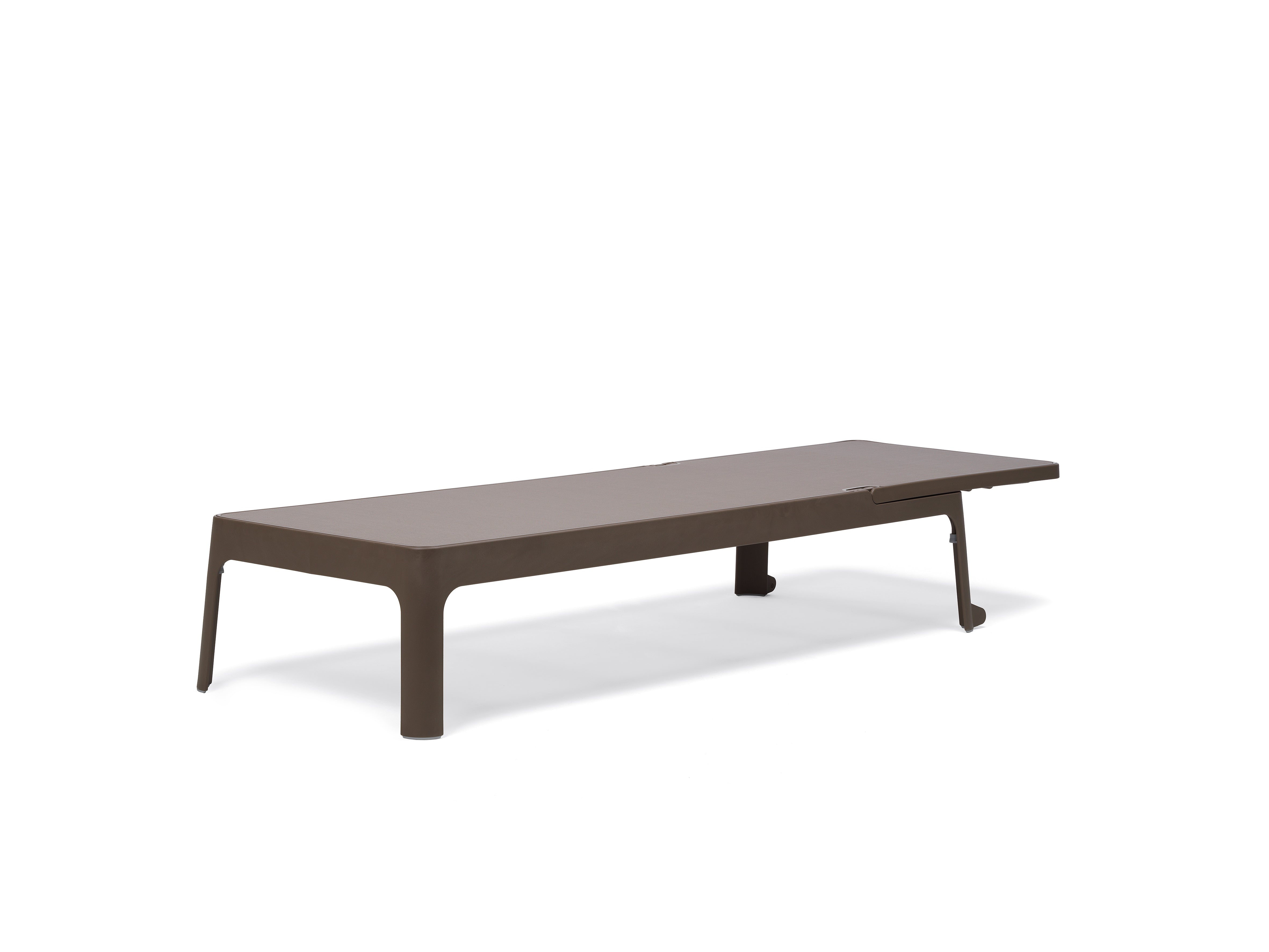 Outdoor Lounger PLANO Brown