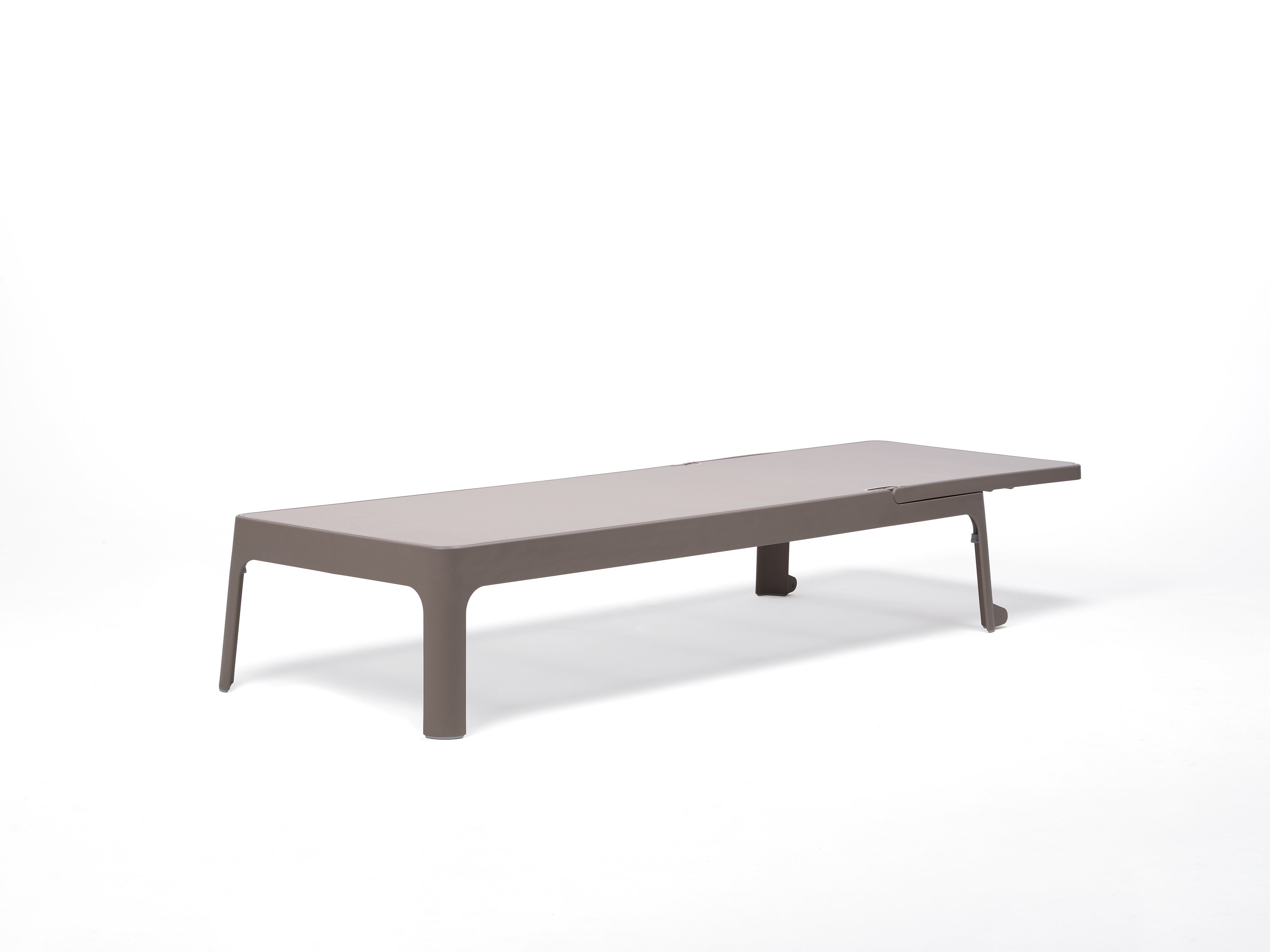 PLANO taupe outdoor lounger