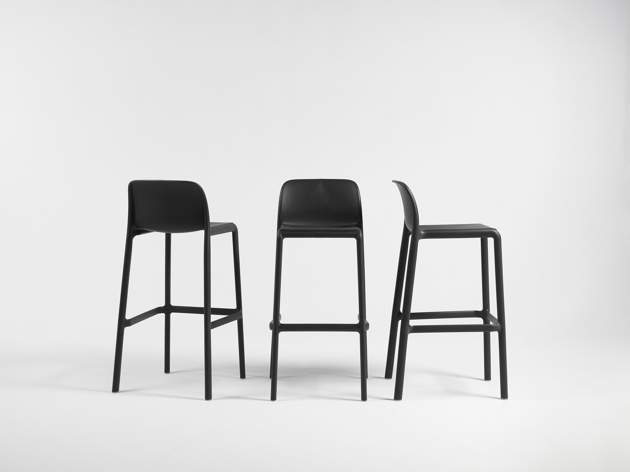 FARO taupe outdoor stool