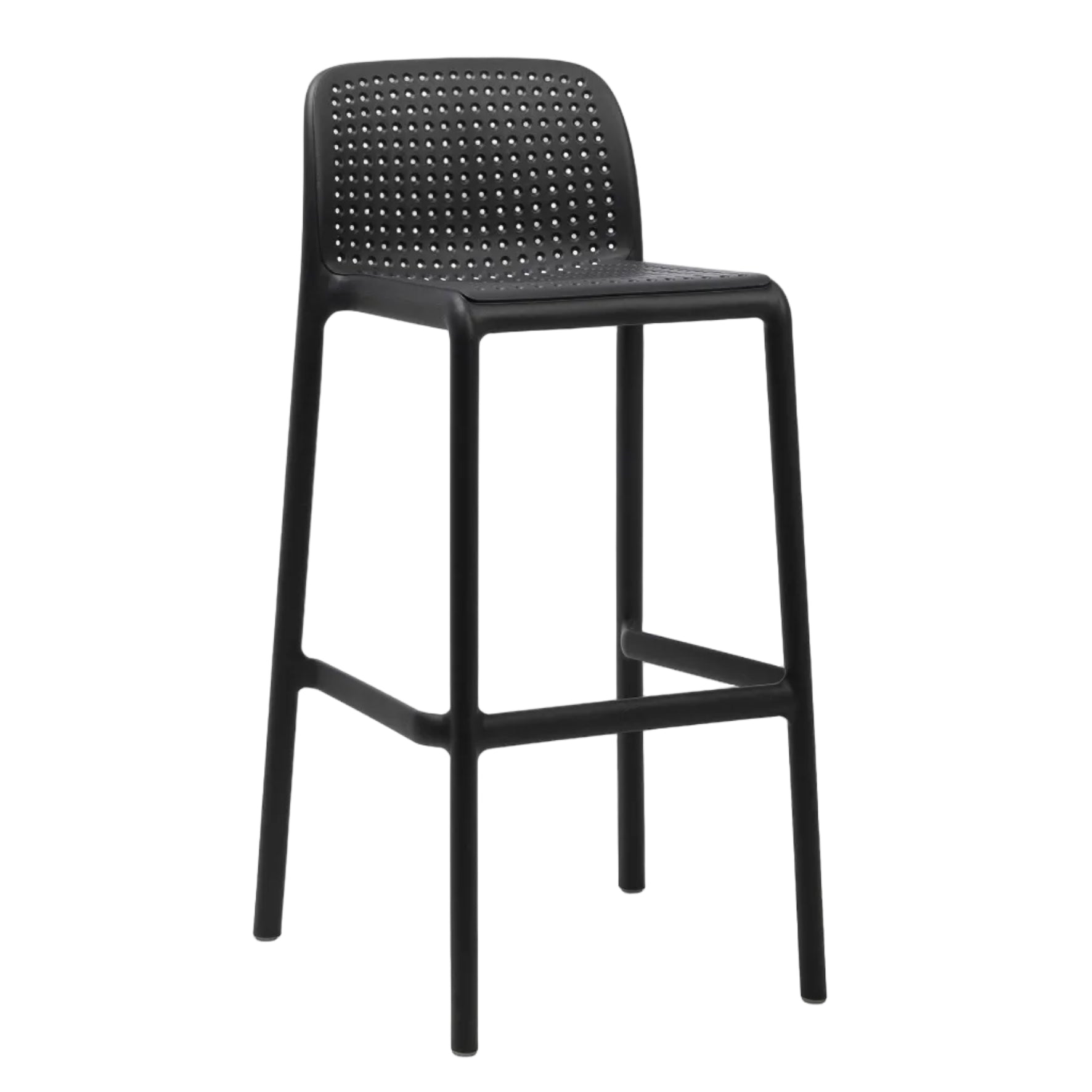 Outdoor stool LIDO anthracite