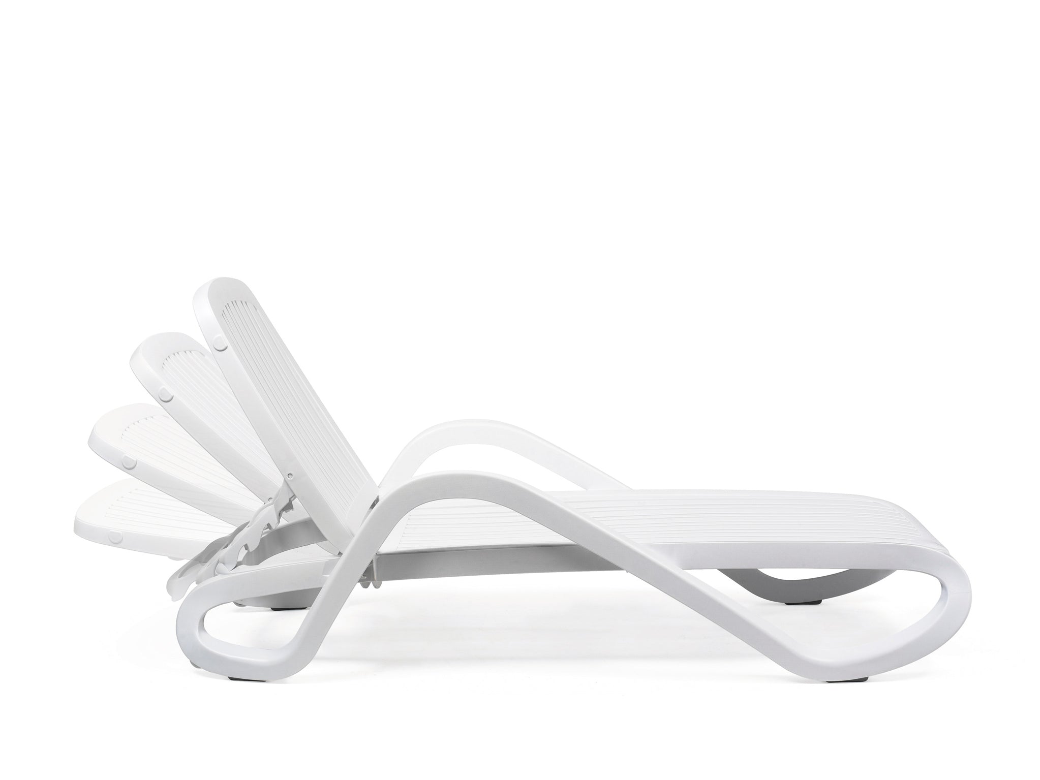 EDEN White Outdoor Lounger