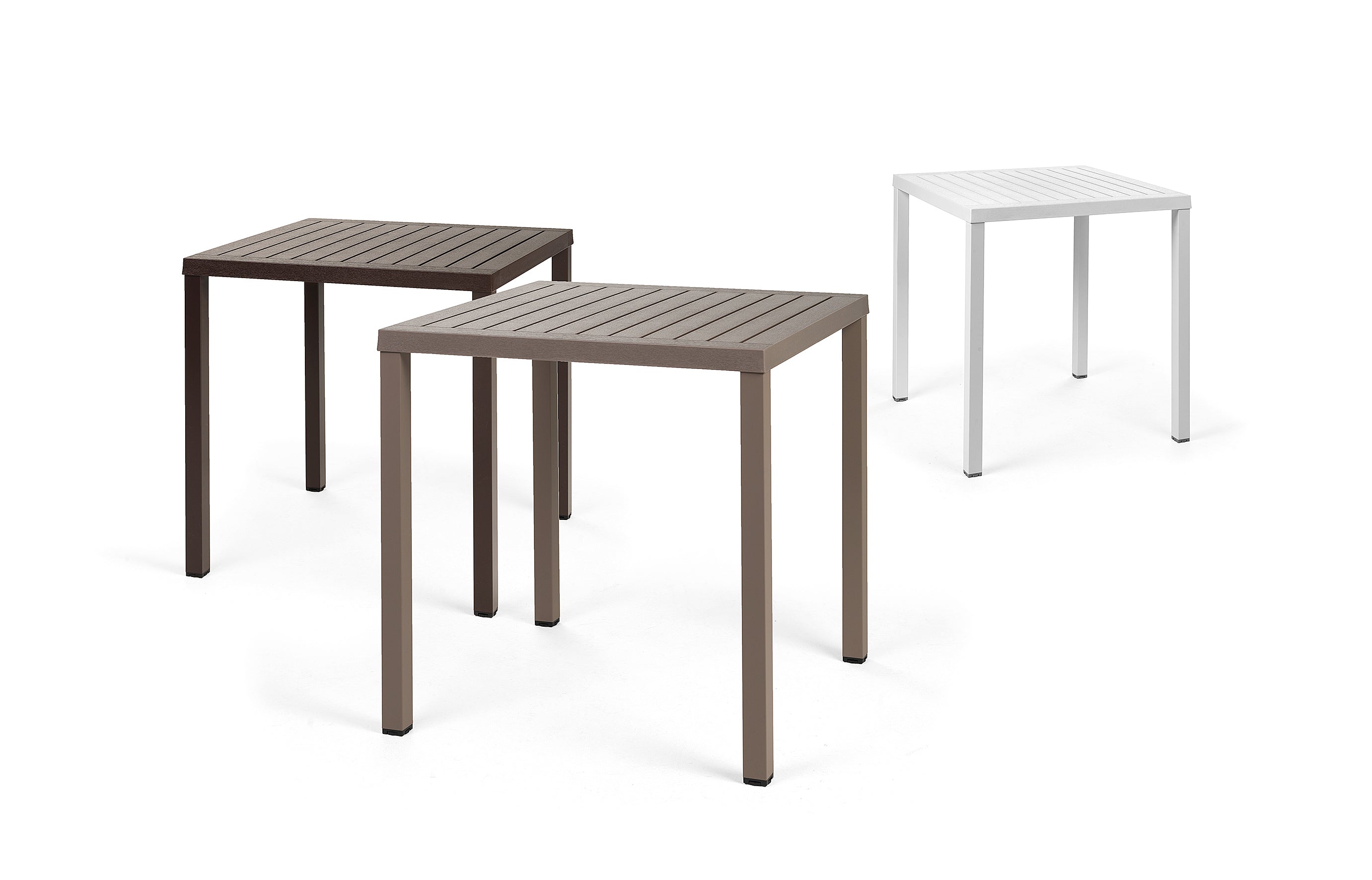 Square Outdoor Table CUBE Anthracite