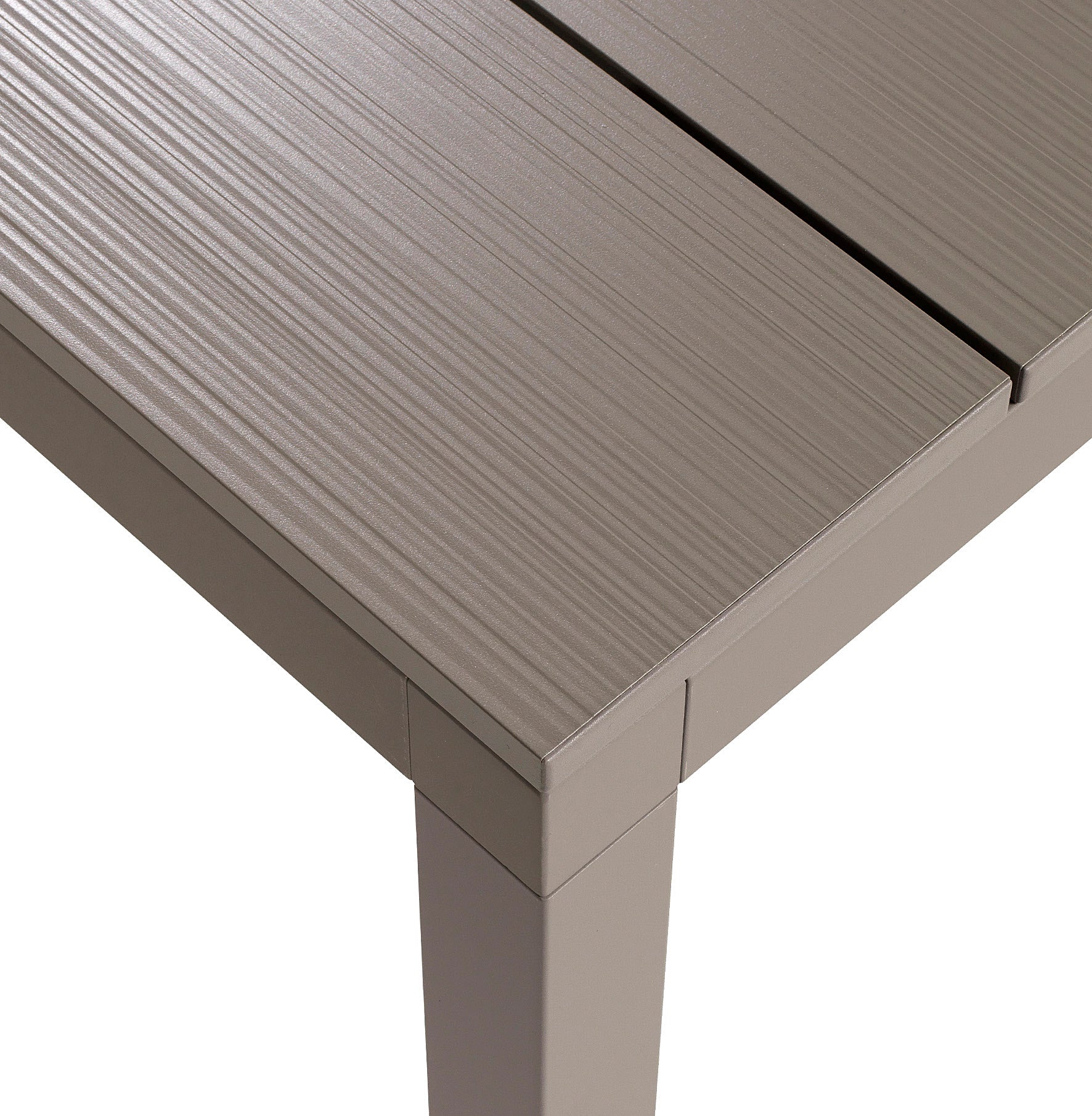 RIO taupe extendable outdoor table