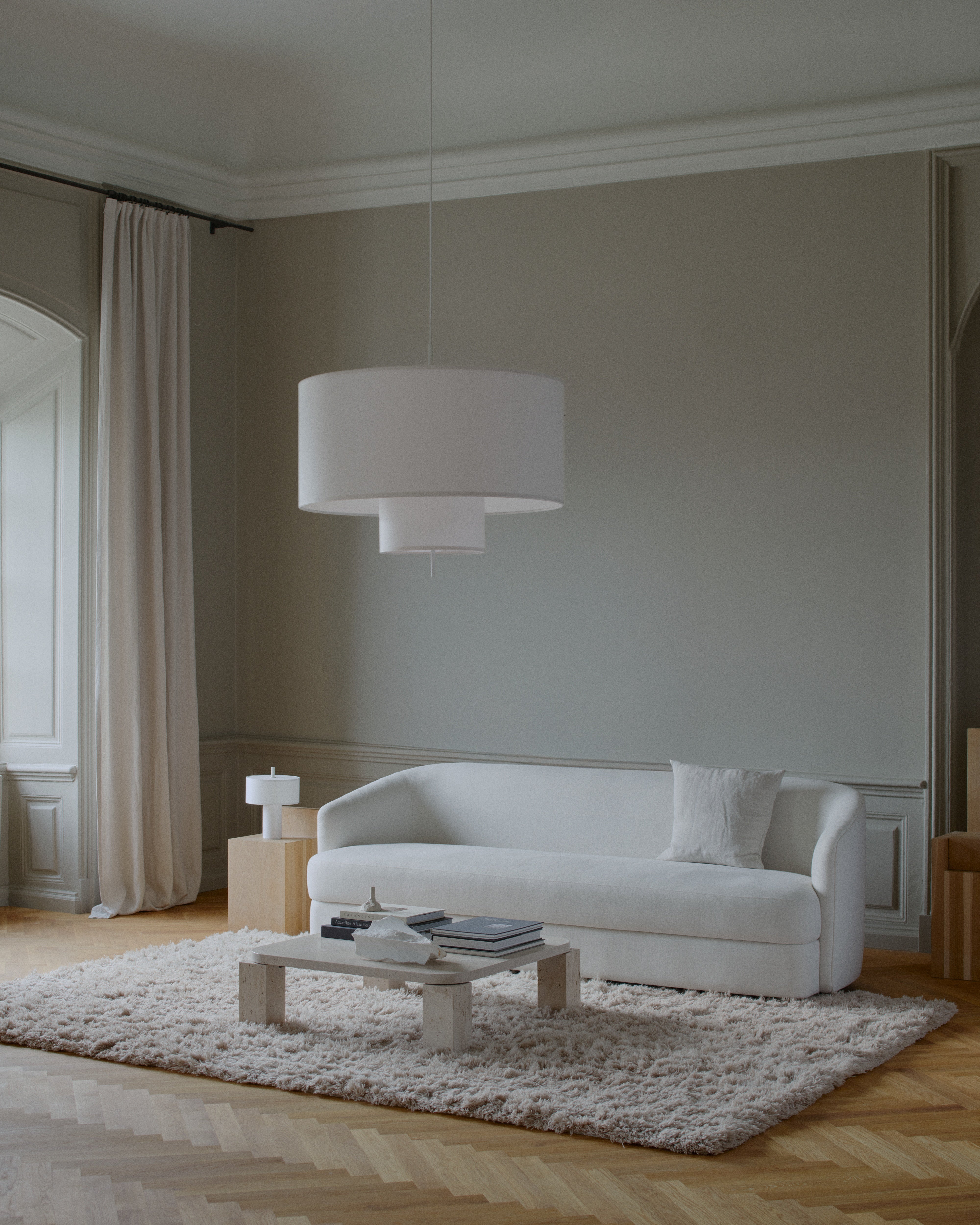 Portable lamp MARGIN white