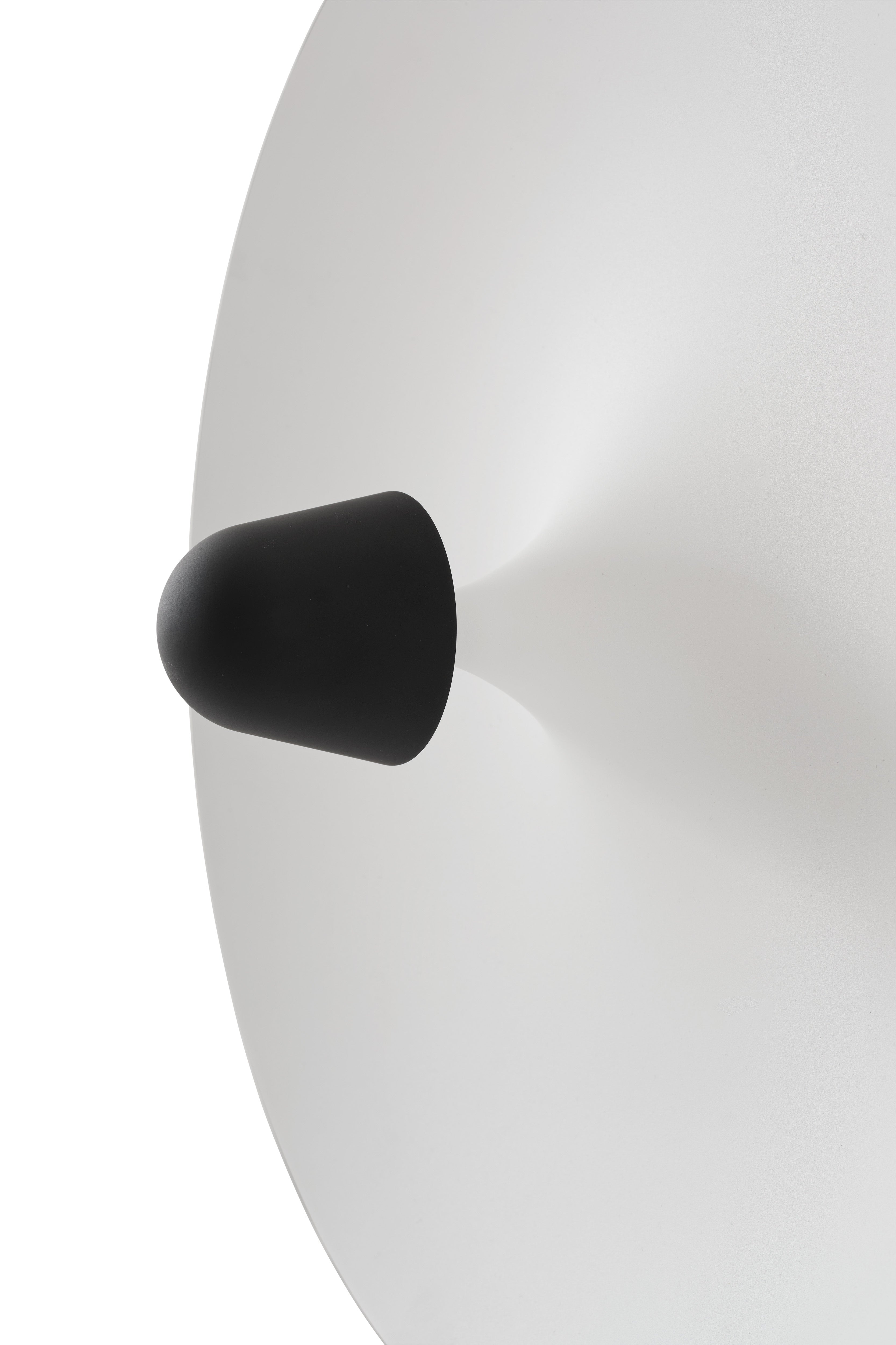 KANTARELL Wall Lamp Black with White Finish