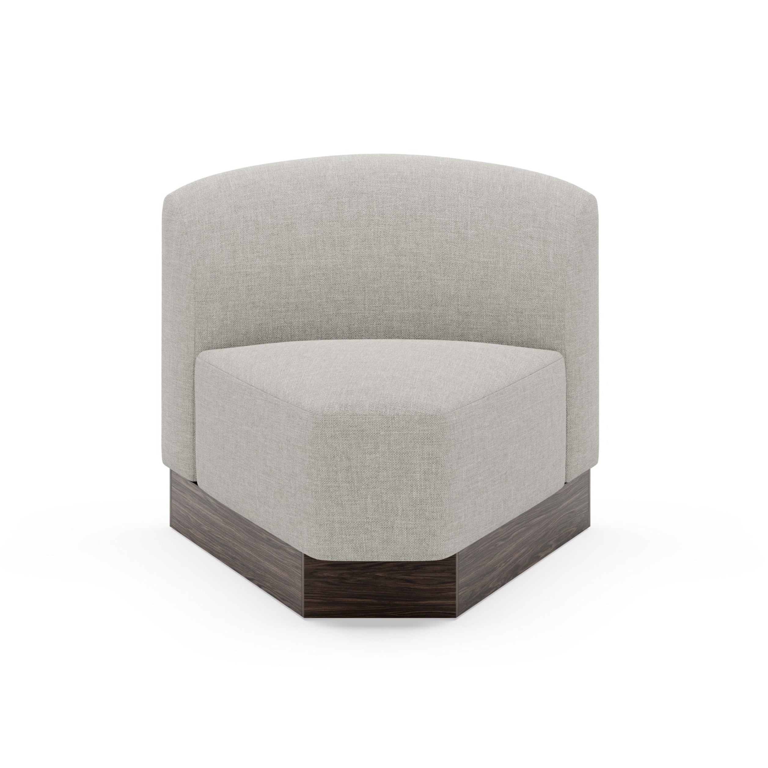 SHORE Modular Sofa - Custom Rounded Corner Element