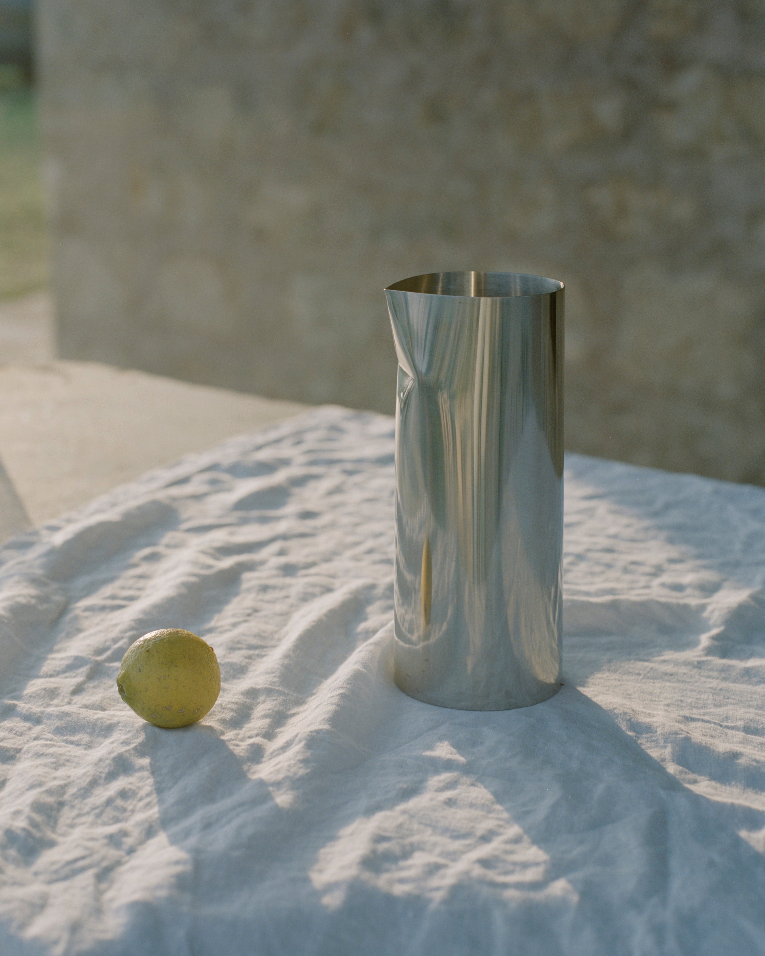 PLEAT Silver Vase