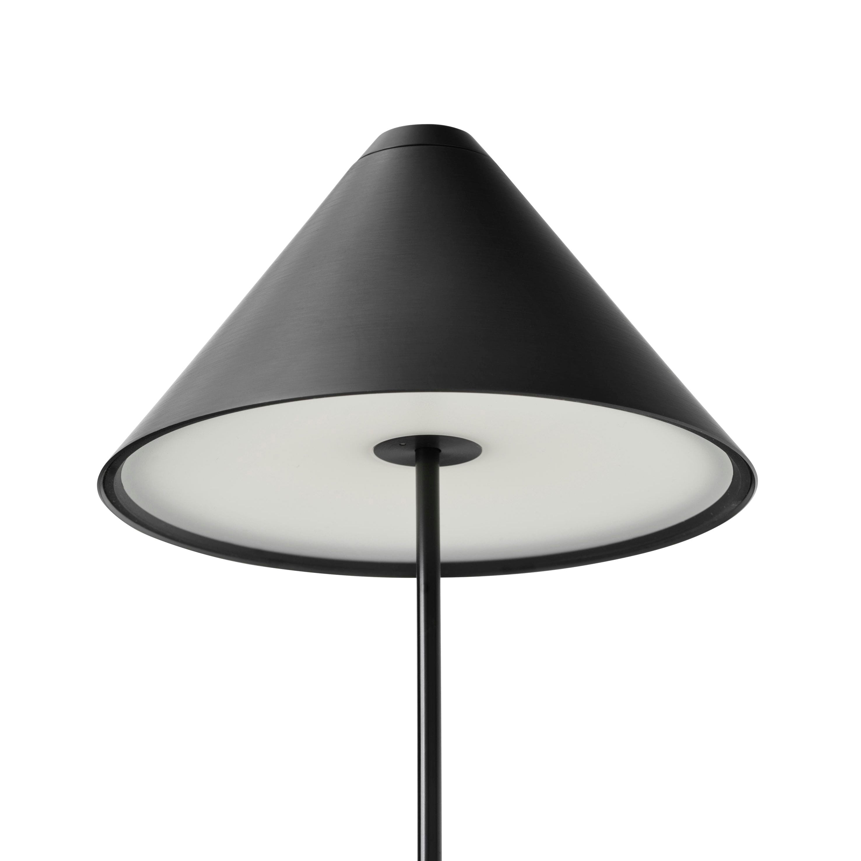 BROLLY BLACK STEEL LAMP LAMP