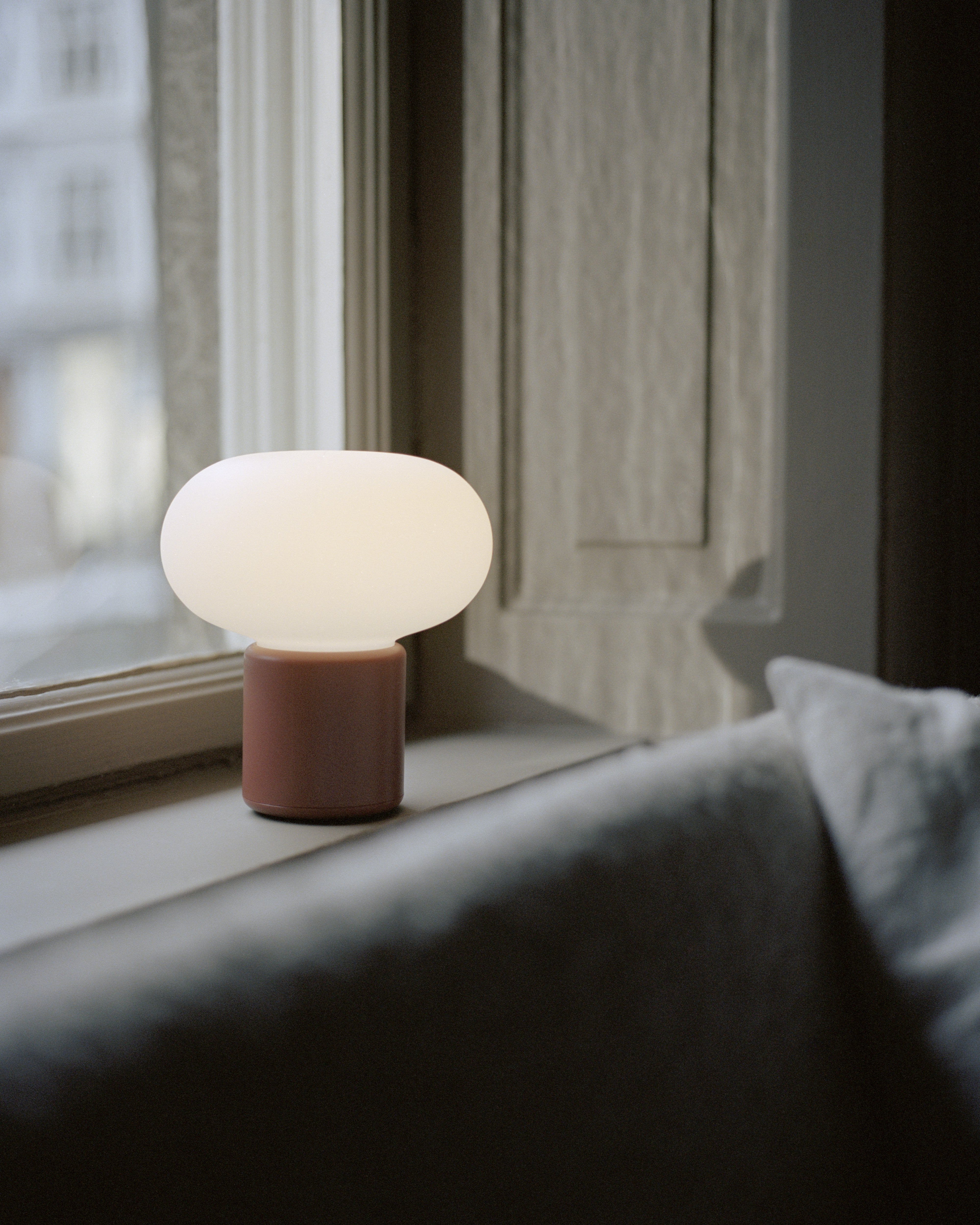 Karl-Johan tragbare Lampe rot