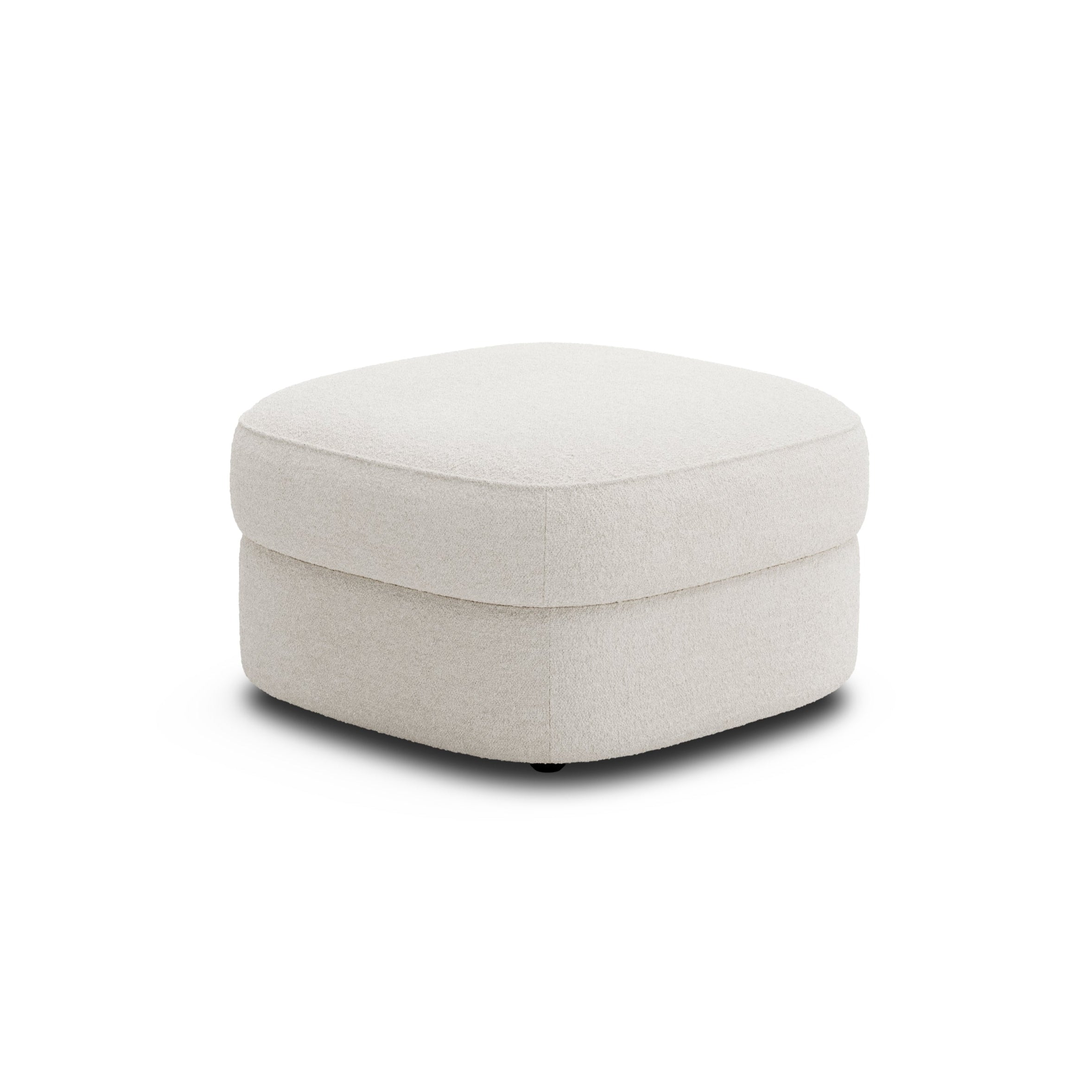 Pouf Covent Nevotex Barnum Lana 24 gebrochenes Weiß