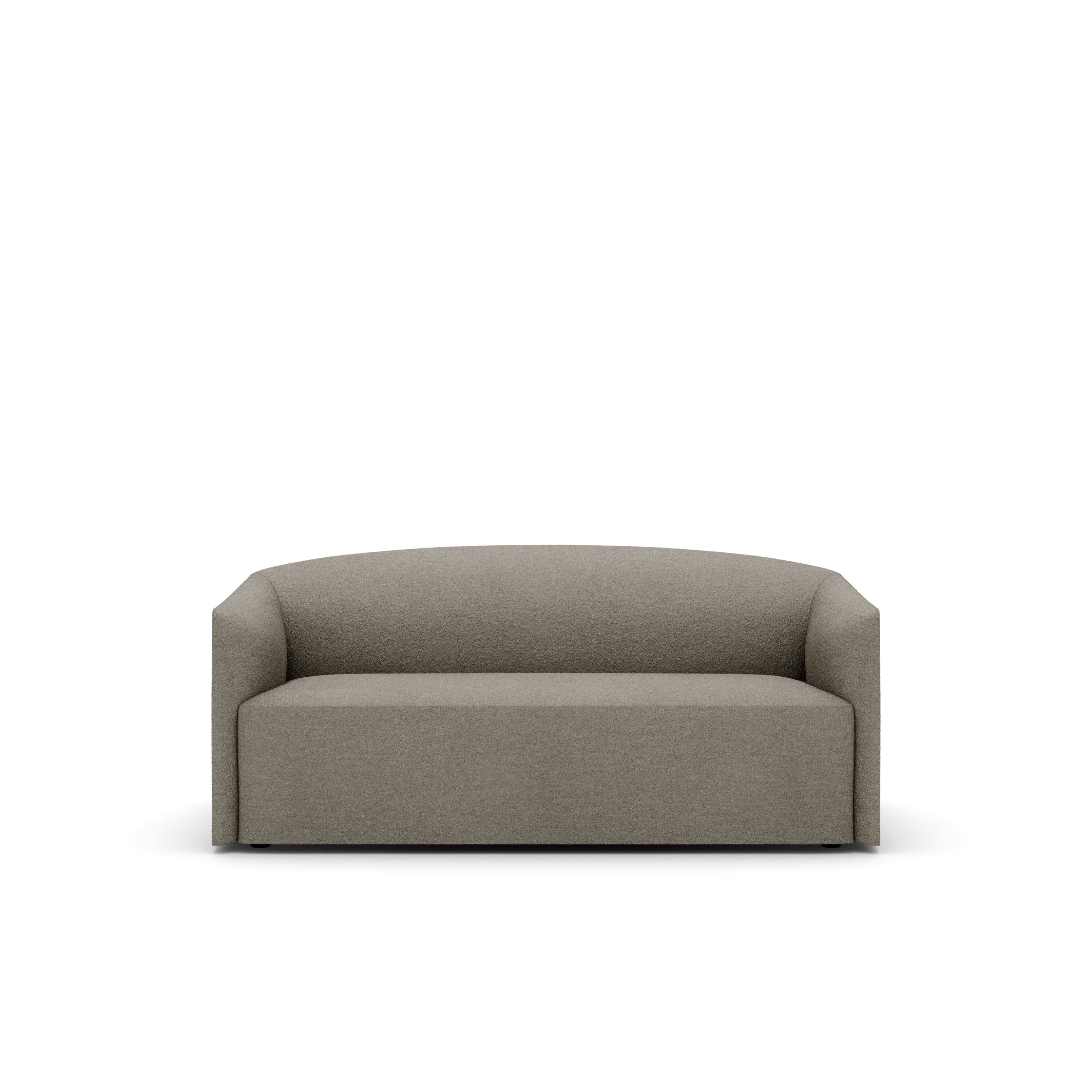 2-Personen-Sofa, gepolsterte Küste
