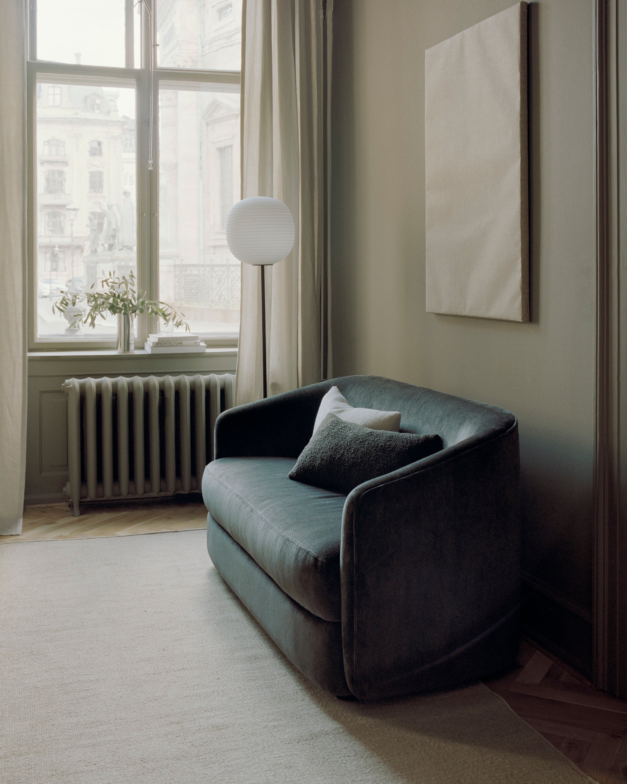 3-seater Covent Narrow Upholstered