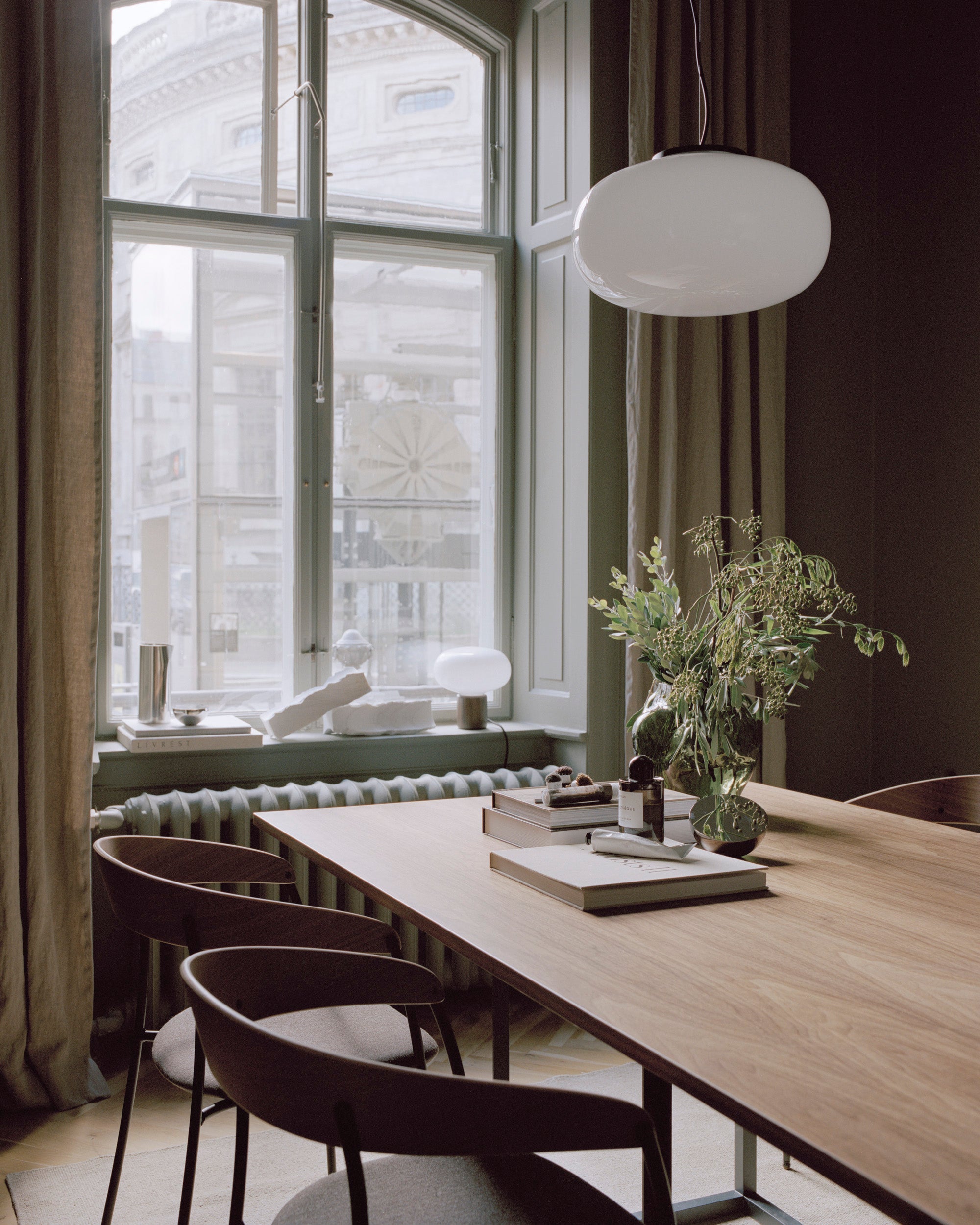 Hängende Lampe Karl Johan Opailling Glass