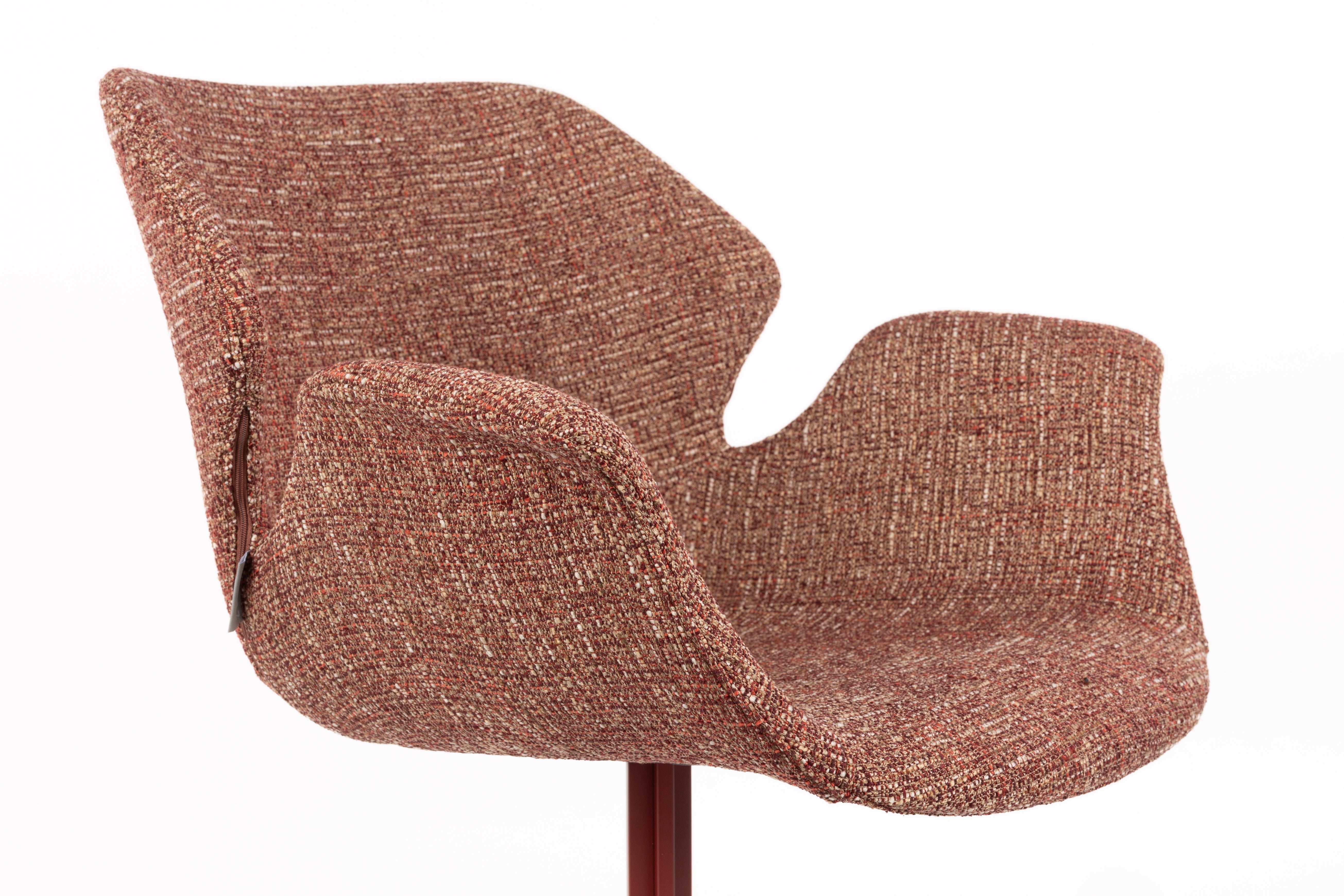 NIKKI Chair in Burgundy