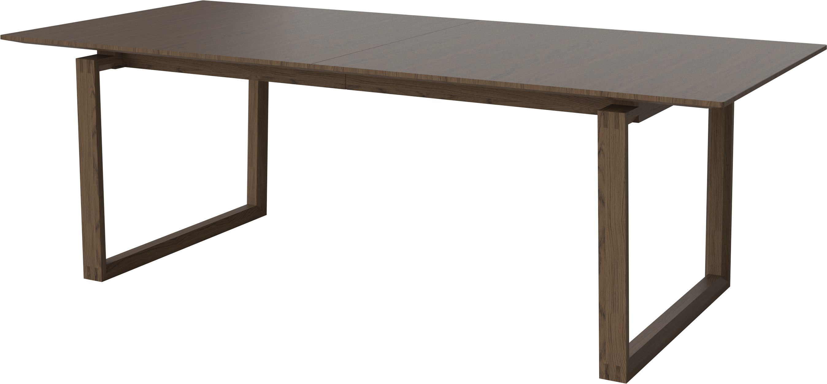 Nord Tisch Dark Eiche Holz
