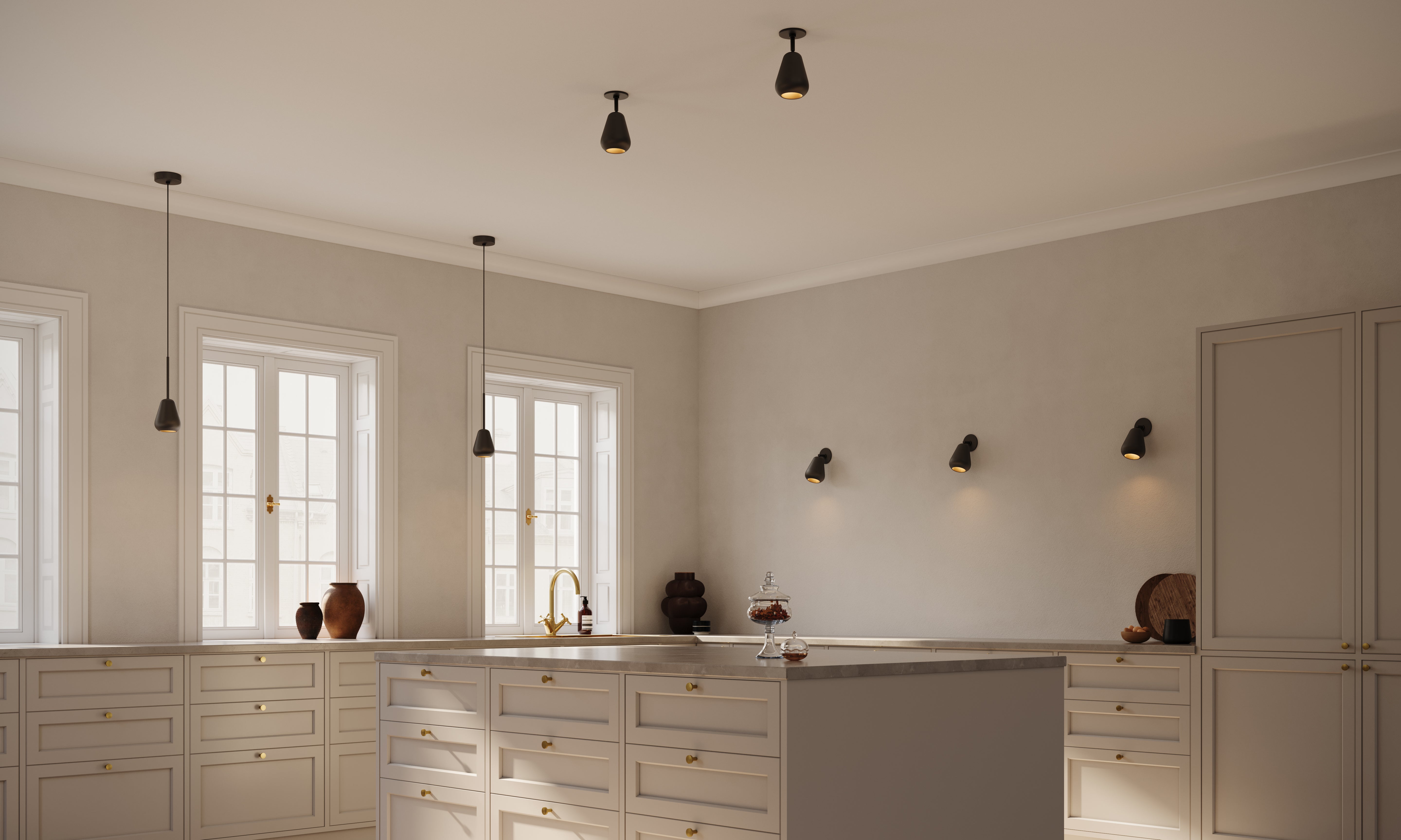 ANOLI Black Wall Lamp