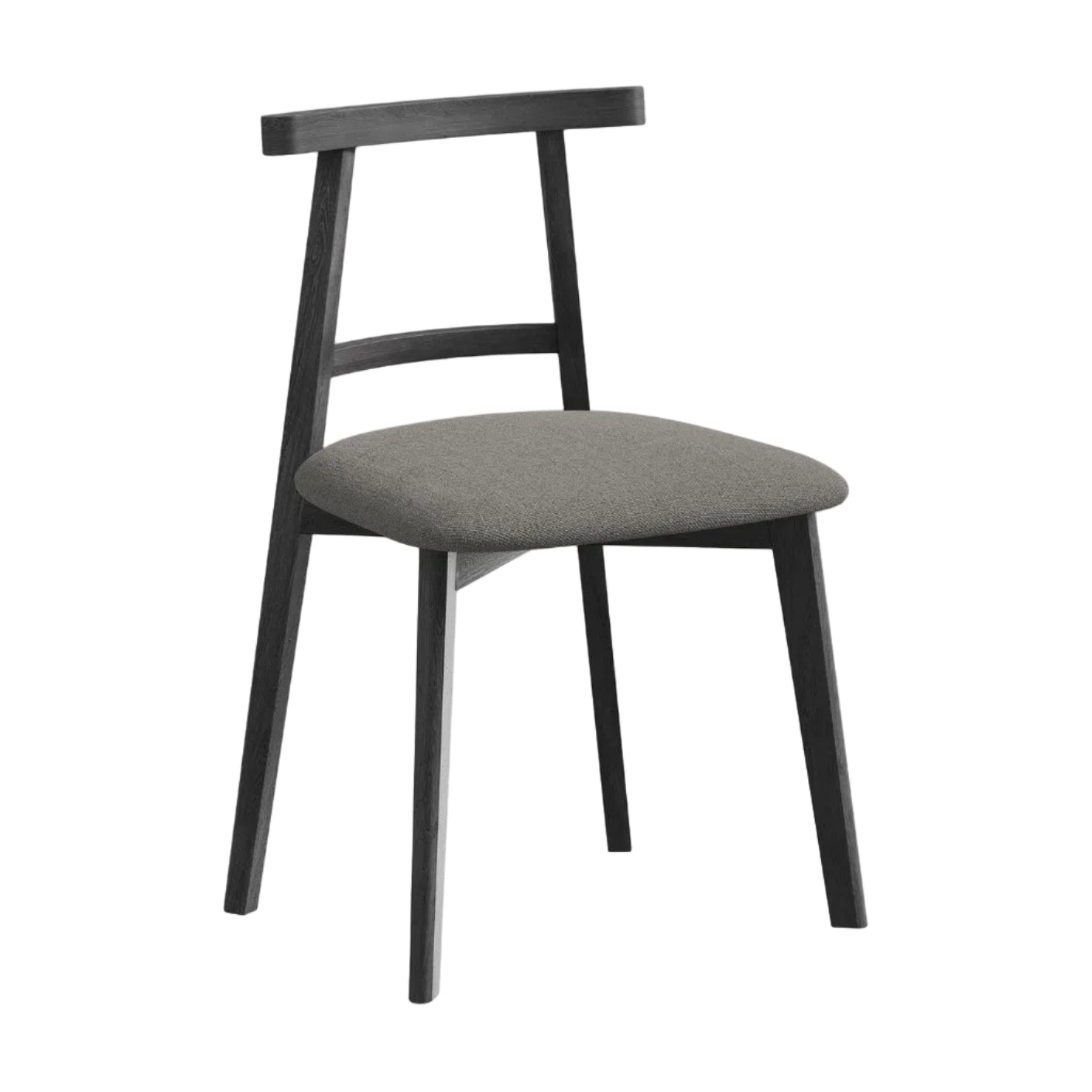 OHELO Chair Dark Gray with Black Beech Base