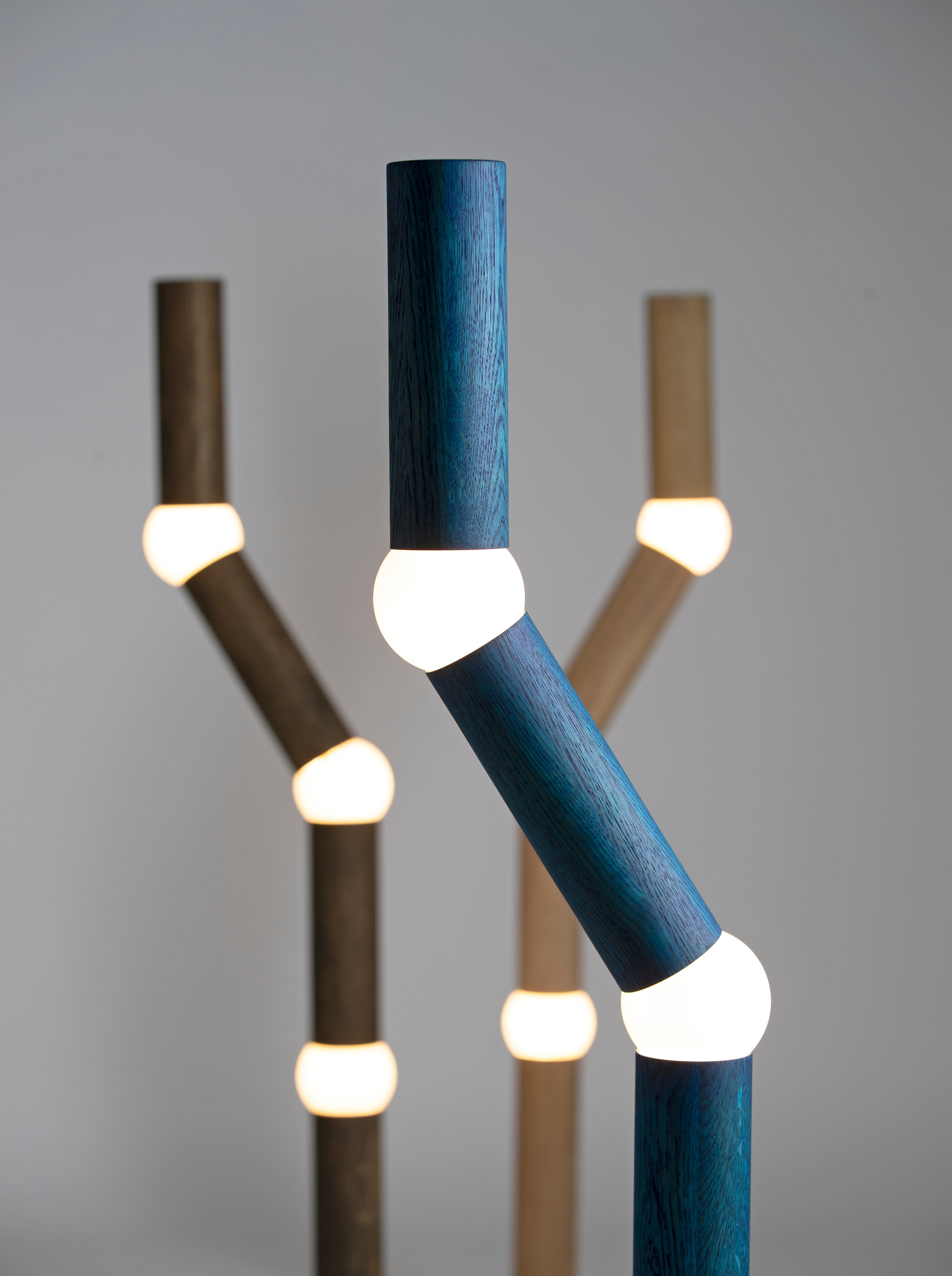 LIGHTBONE floor lamp oak