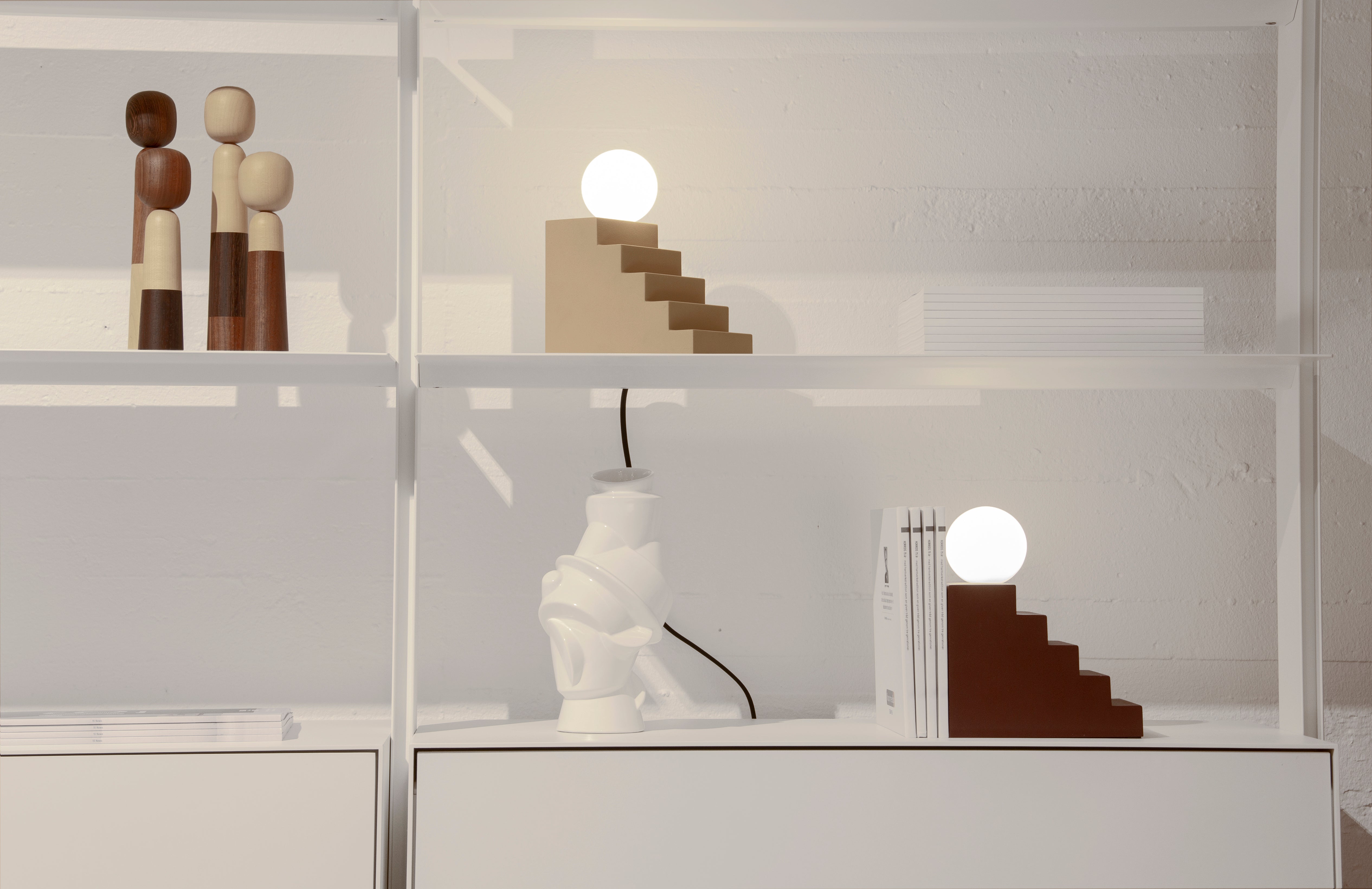 Tischlampe STAIR rot