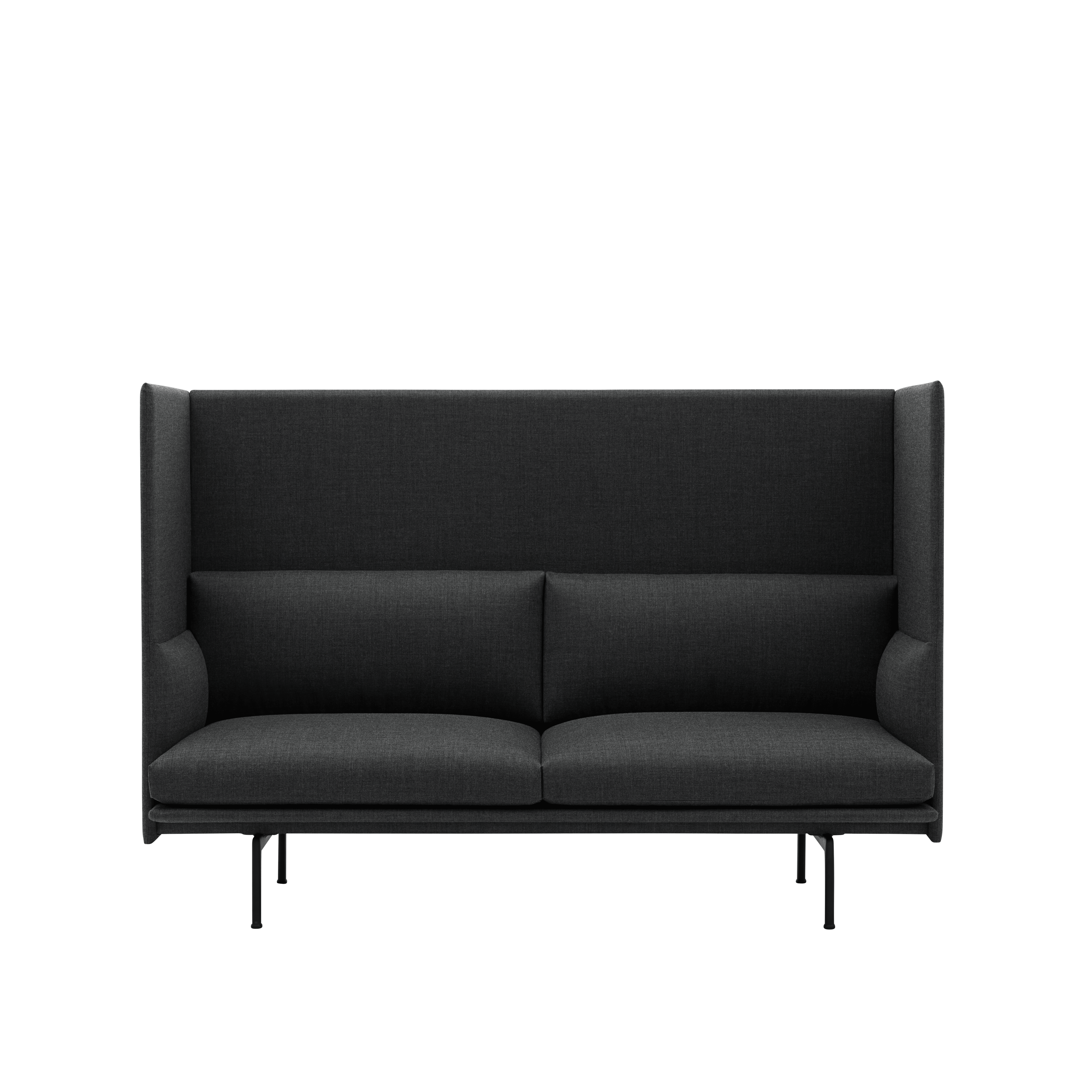 2-Seater Sofa OUTLINE HIGHBACK Upholstered