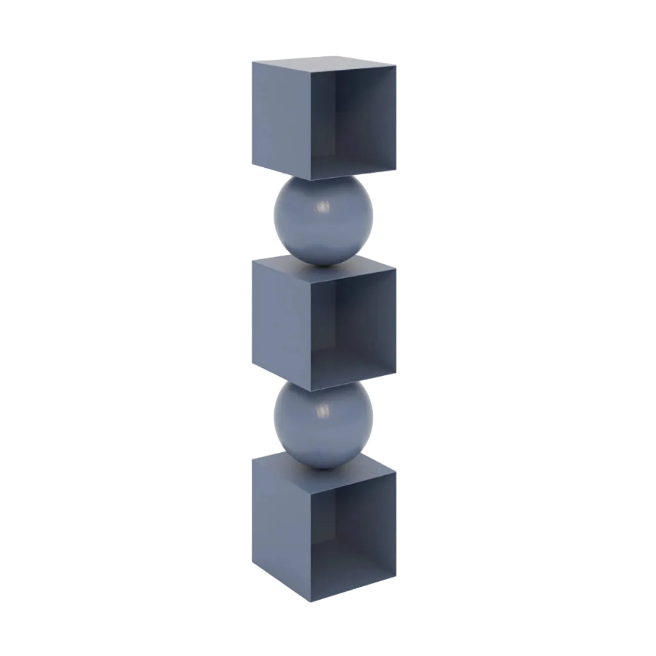 PECAN shelf made of wood and steel