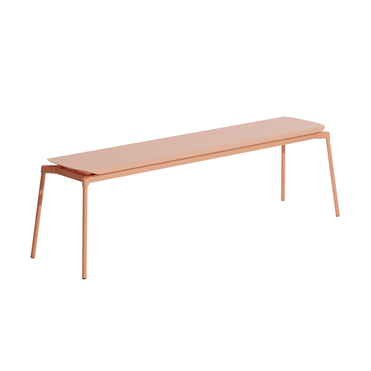 FROMME bench in pale pink