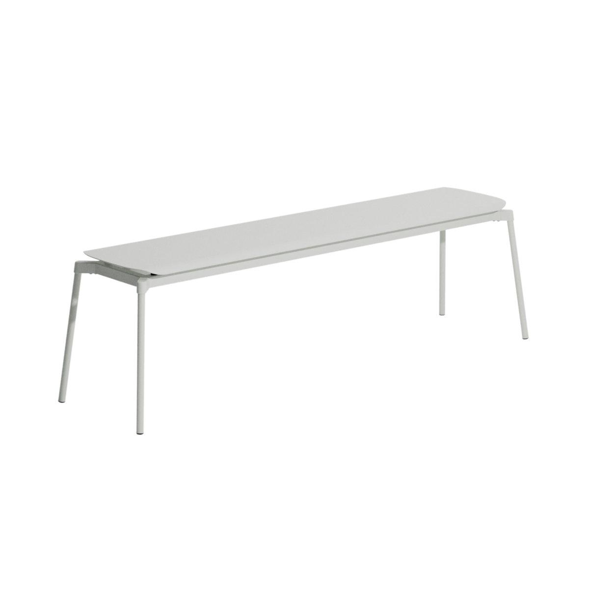 FROMME bench in pearl gray
