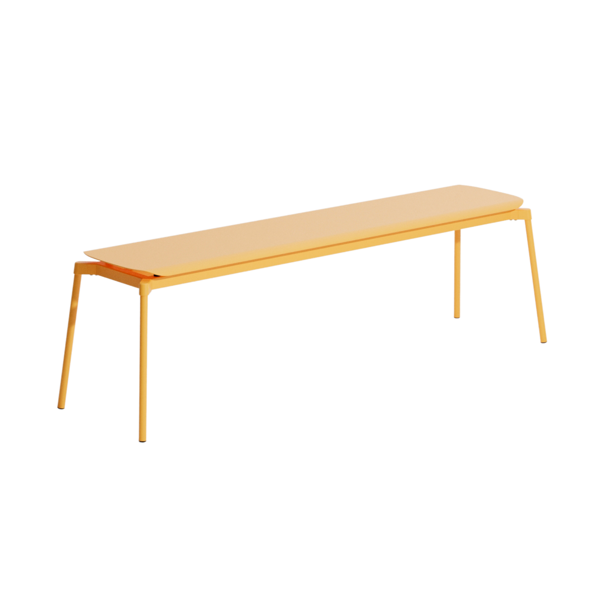 FROMME bench dark yellow