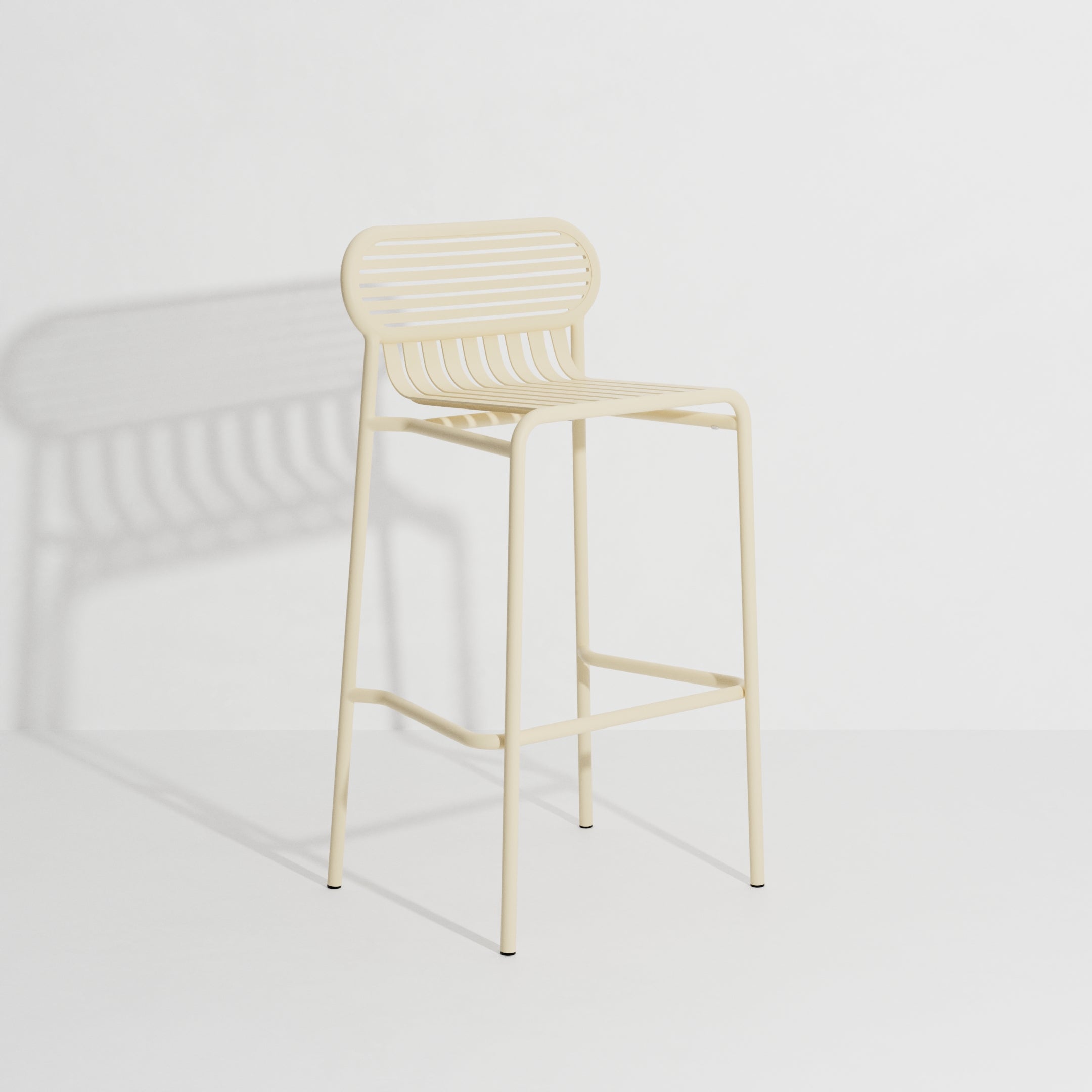 WEEK-END Garden Stool in Ivory