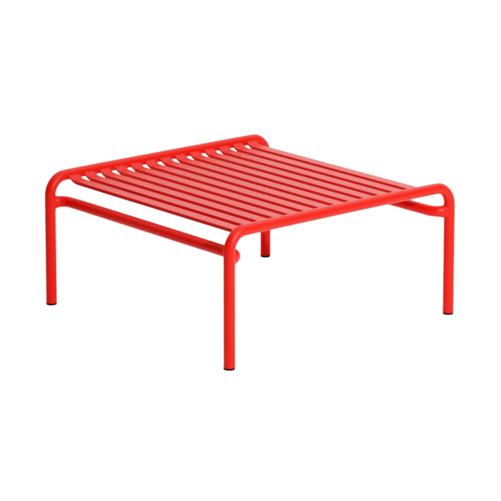 WEEK-END Square Outdoor Coffee Table in Red