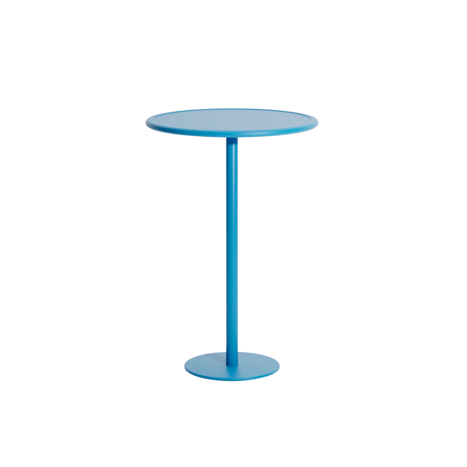 WEEK-END Round Garden Table in Blue