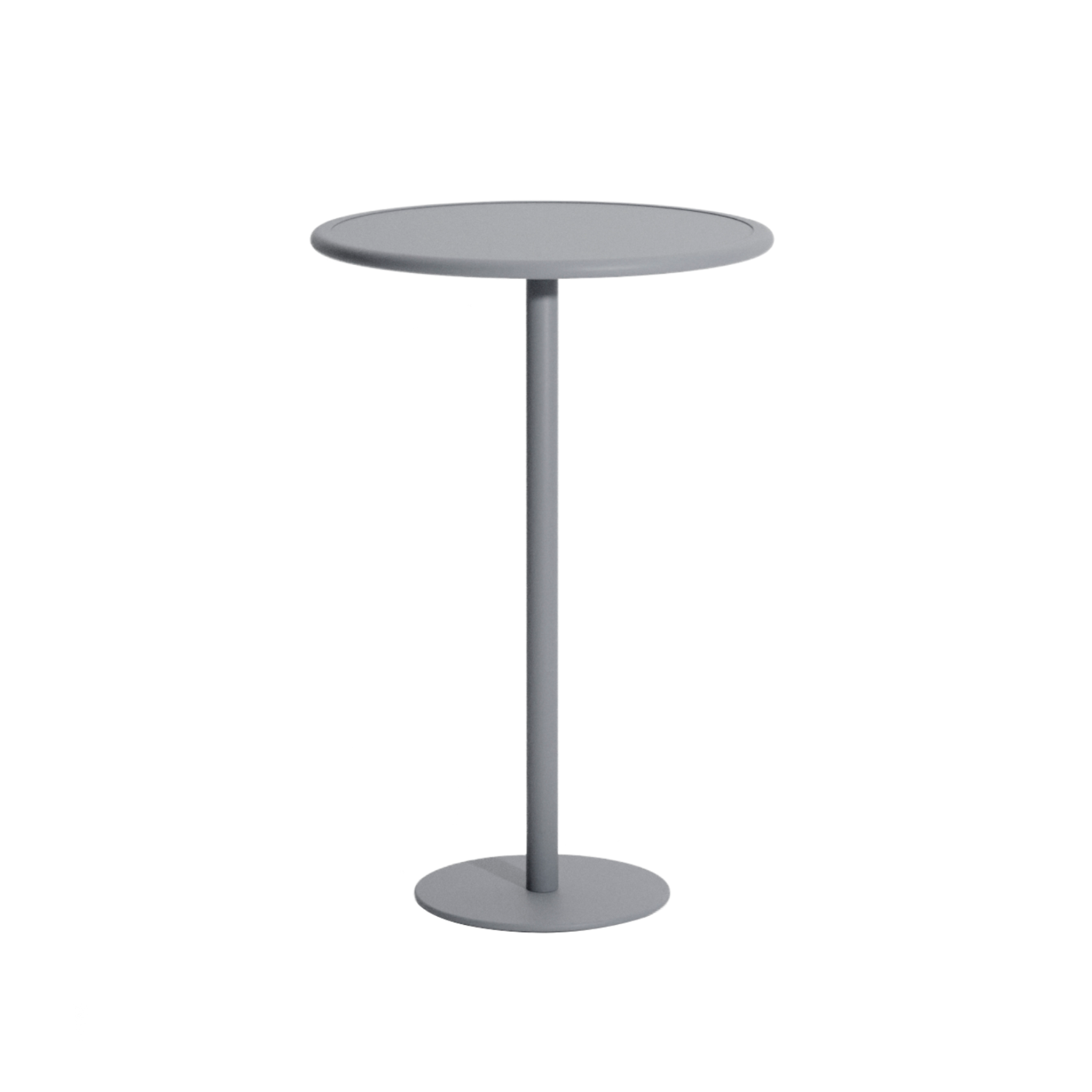 WEEK-END Round Garden Table in Gray
