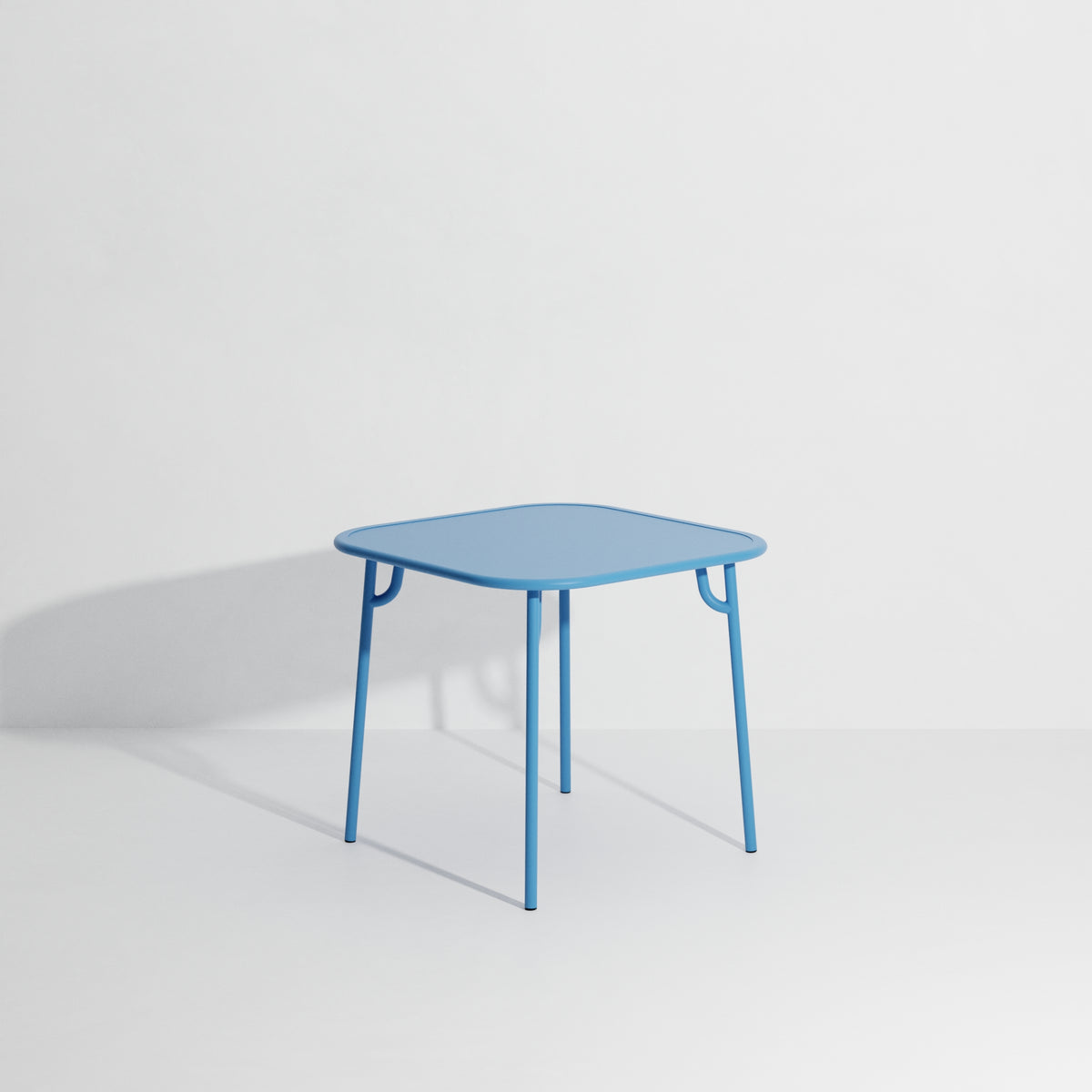 WEEK-END Blue Square Garden Table