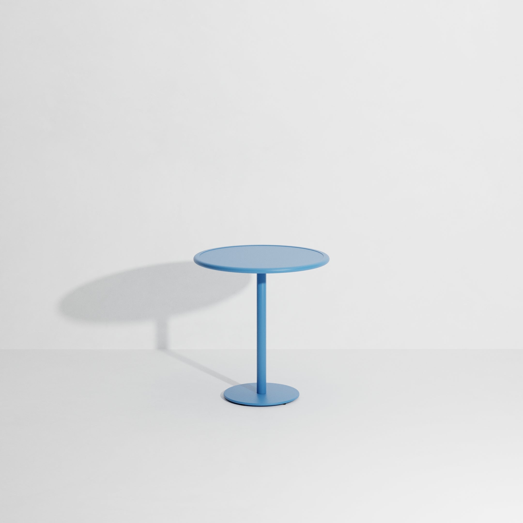 WEEK-END Round Garden Table in Blue