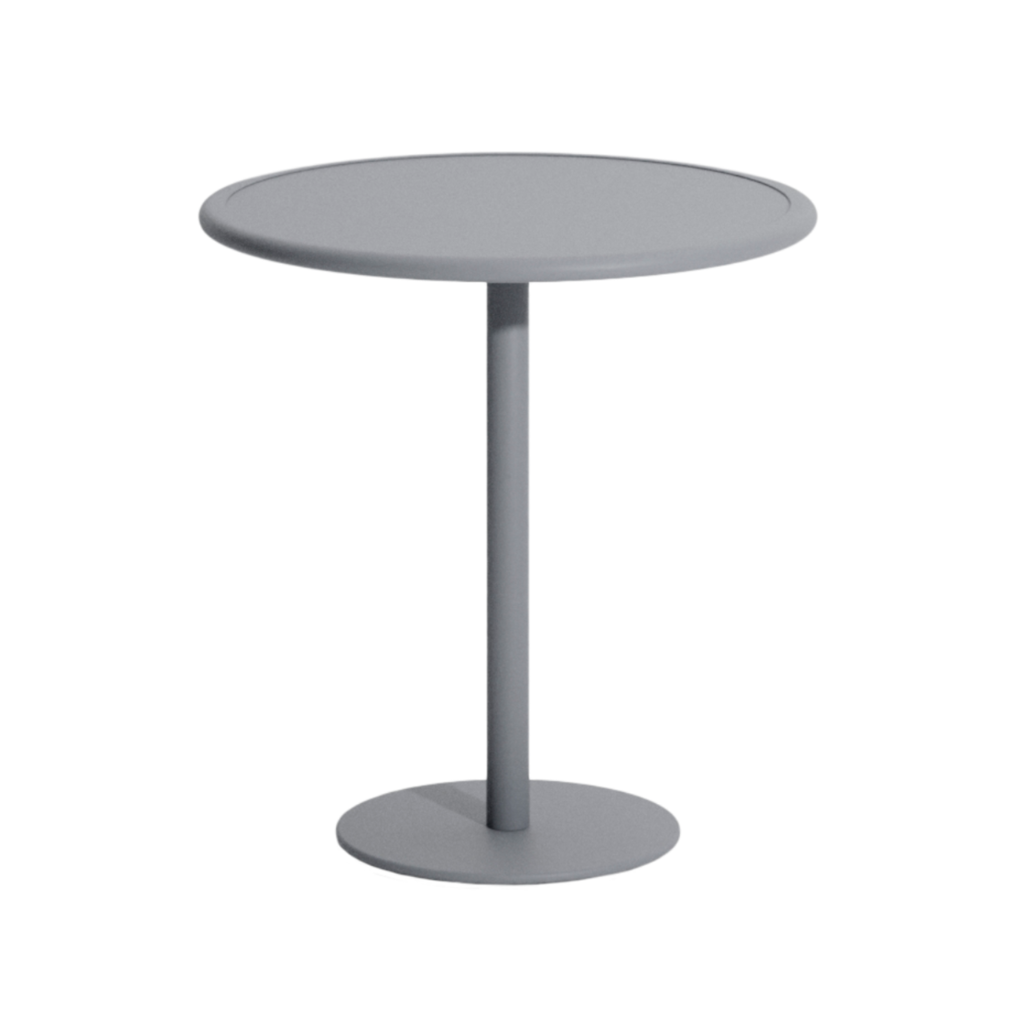 WEEK-END Round Garden Table in Gray