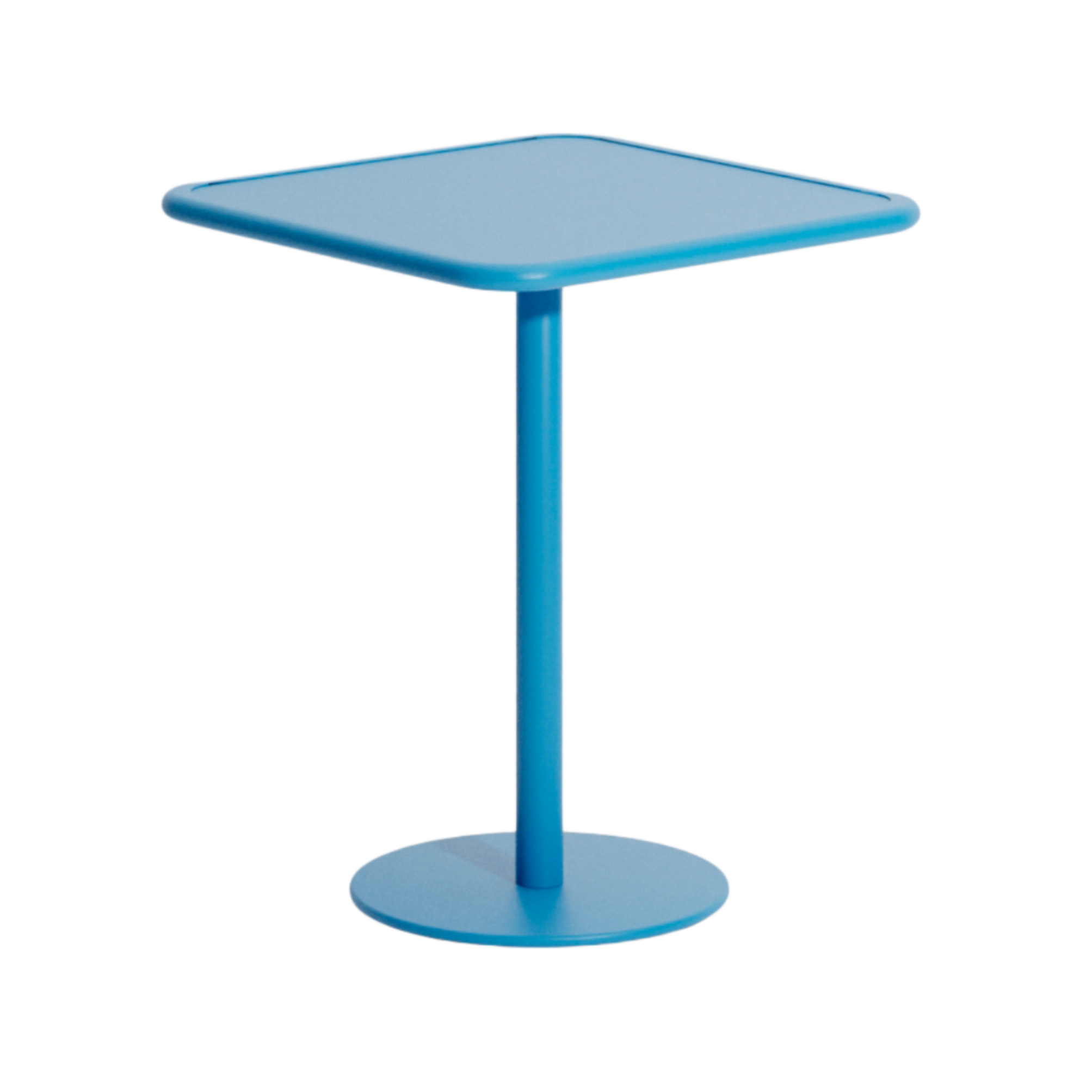 WEEK-END Blue Square Garden Table