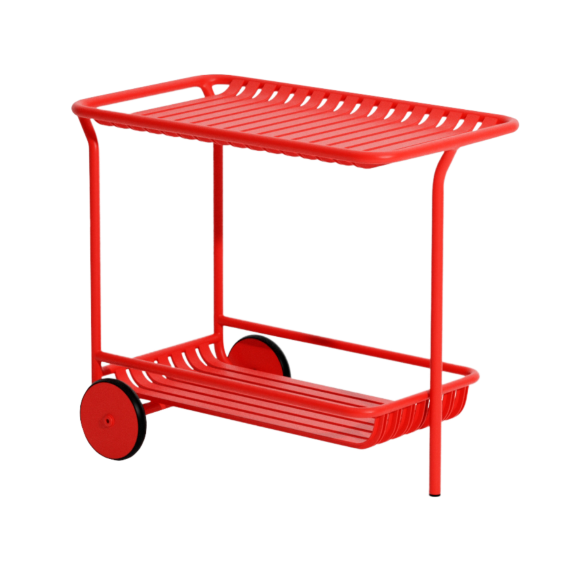 Garden bar cart WEEK-END red