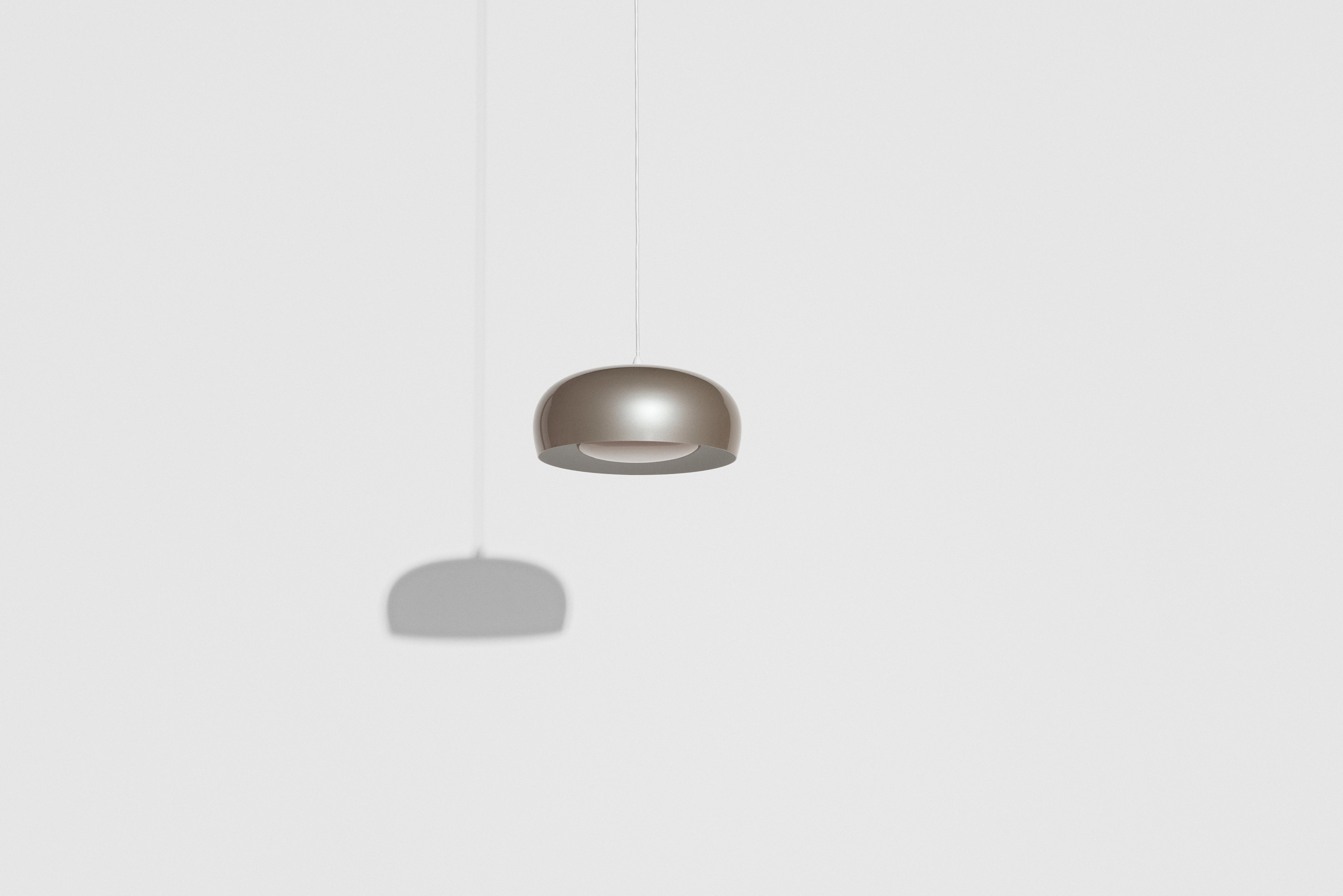 BRUSH gray pendant lamp