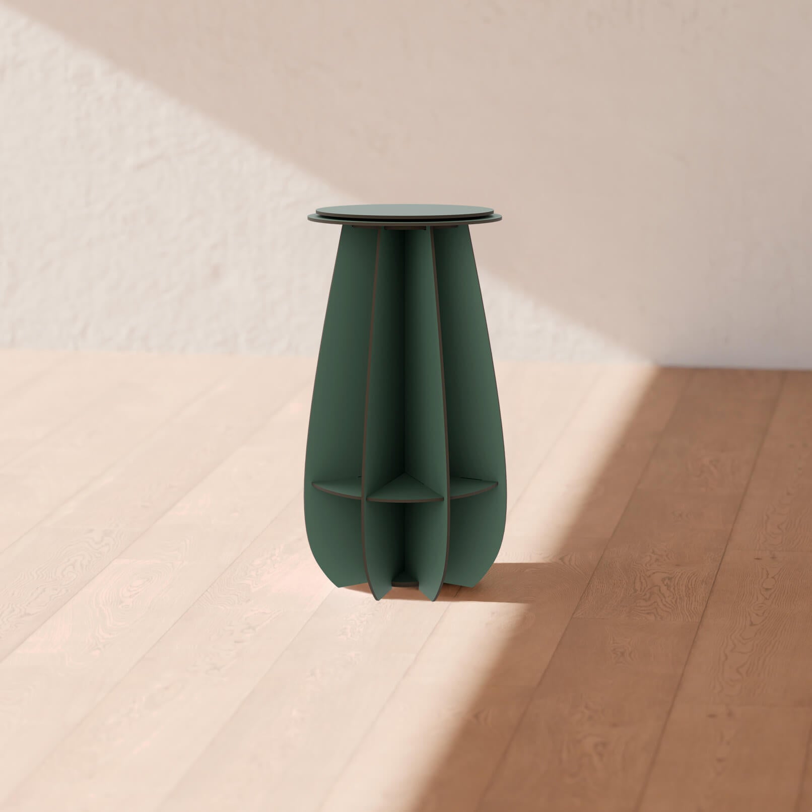 GARDENIA Green Garden Stool