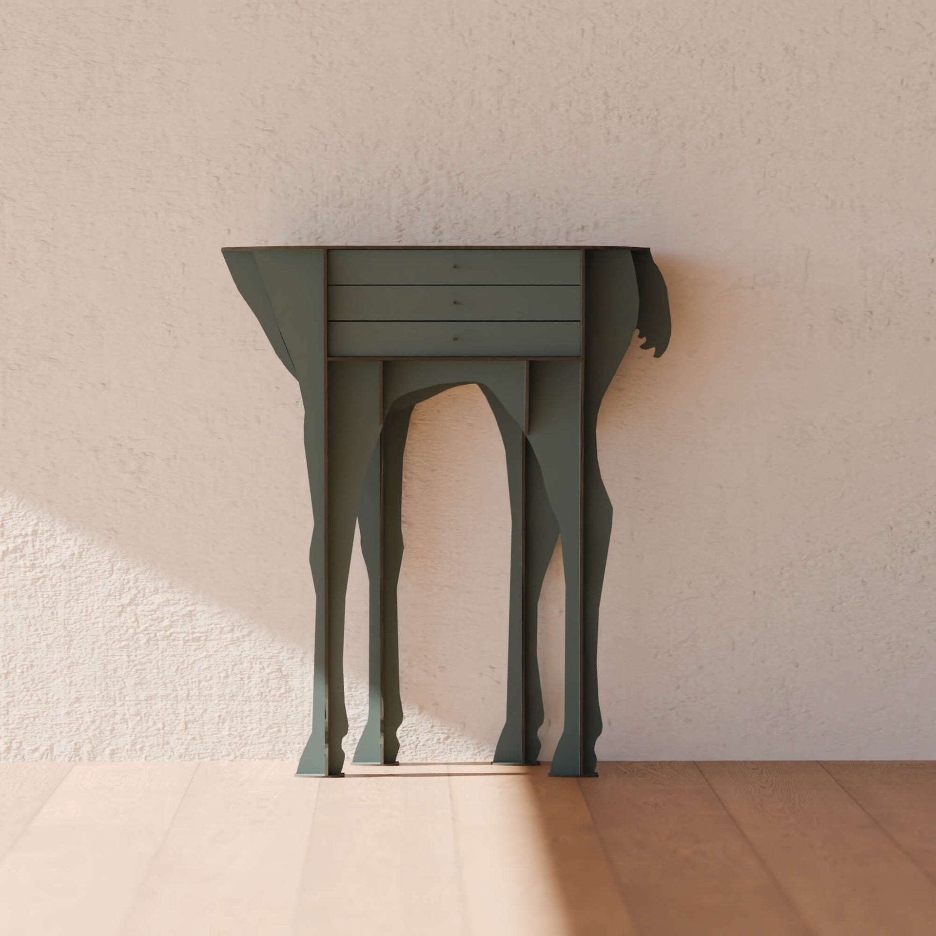BAMBI Console in Dark Green